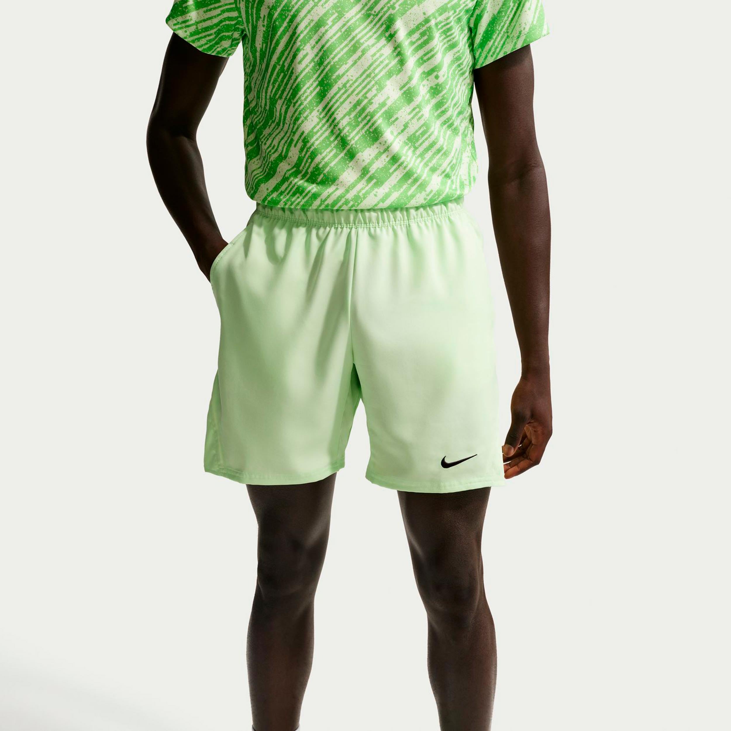 Nike Court Victory Dri-Fit 7in Shorts Herren - limette