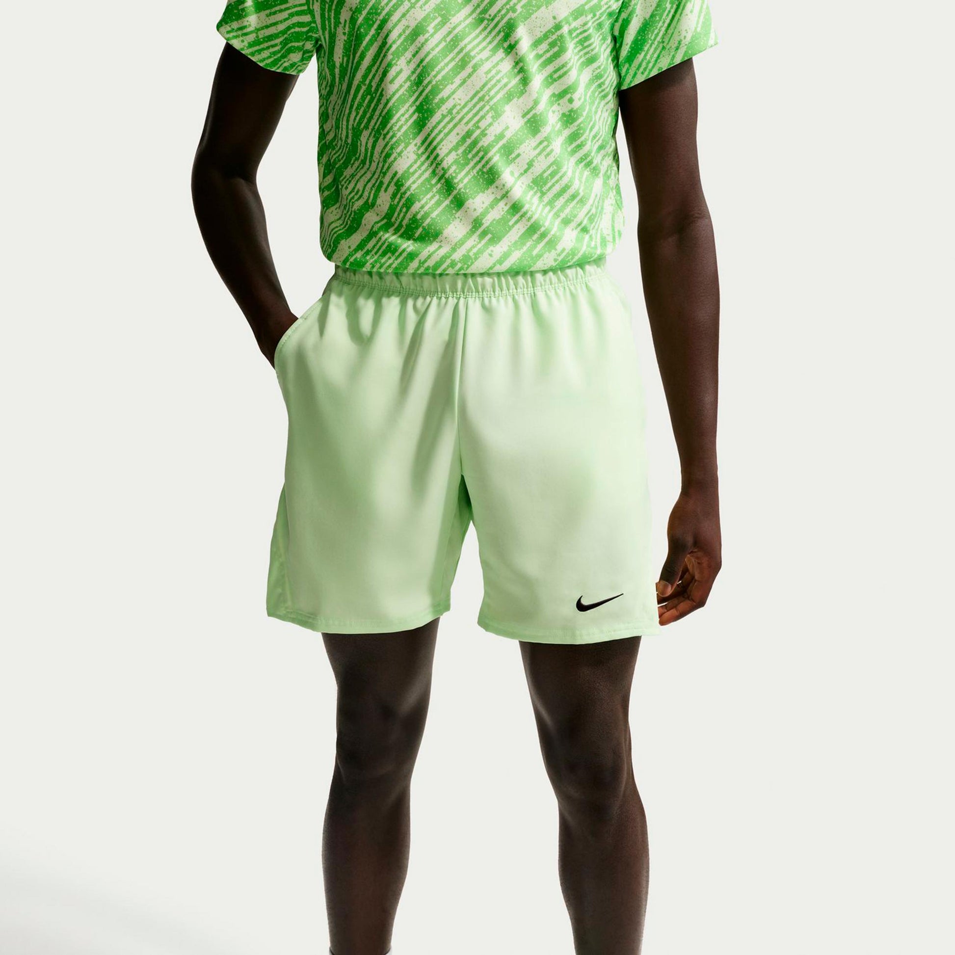 Nike Court Victory Dri-Fit 7in Shorts Herren - limette