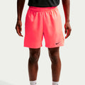 Court Victory Dri-Fit 7in Shorts Herren - koralle, schwarz