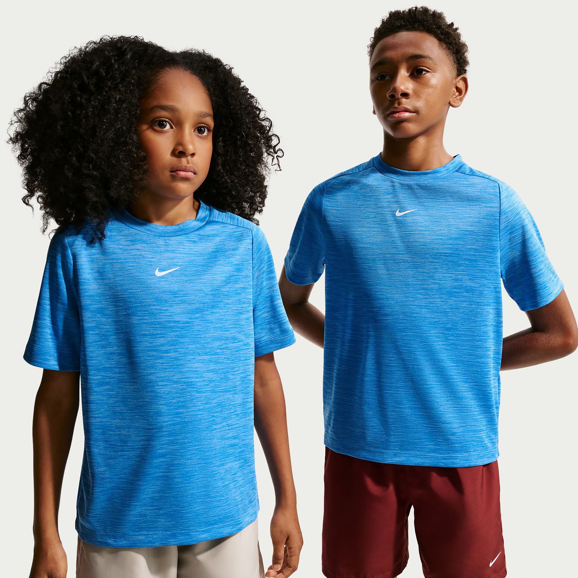 Nike Dri-FIT Multi Heather T-Shirt Kids - light blue