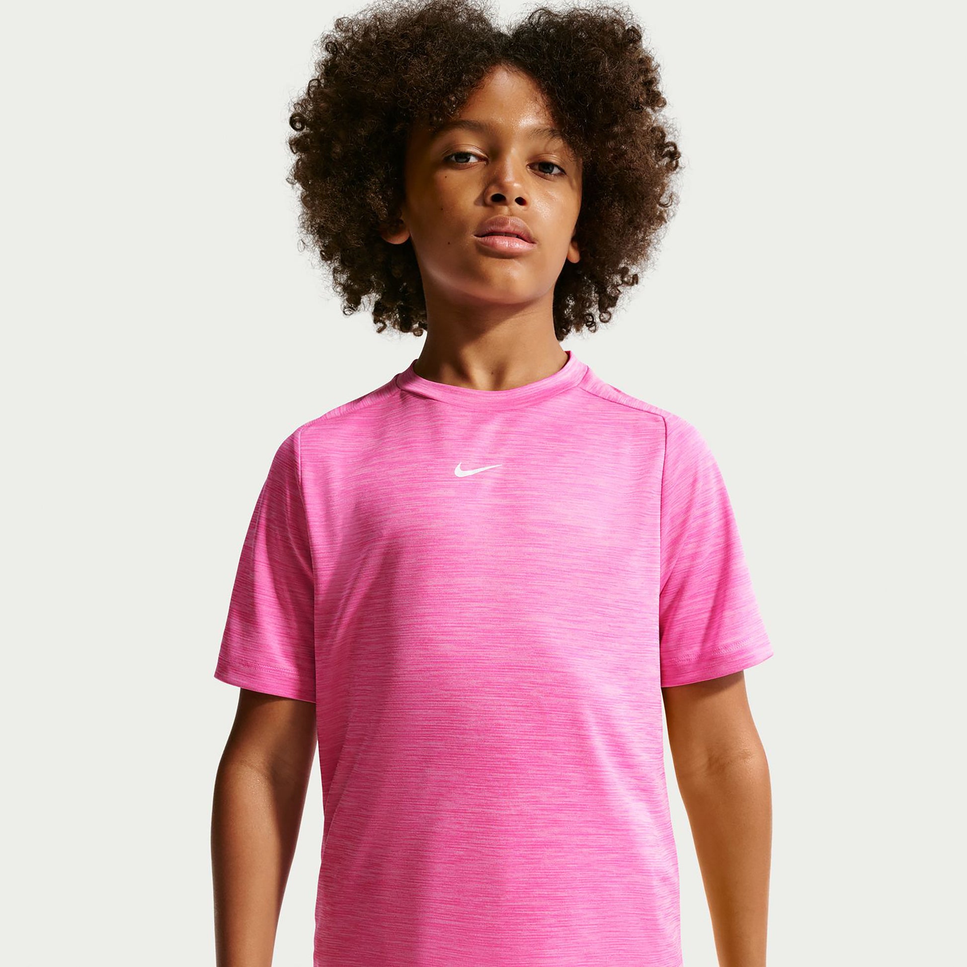 Nike Dri-FIT Multi Heather T-Shirt Kinder - pink, rosa