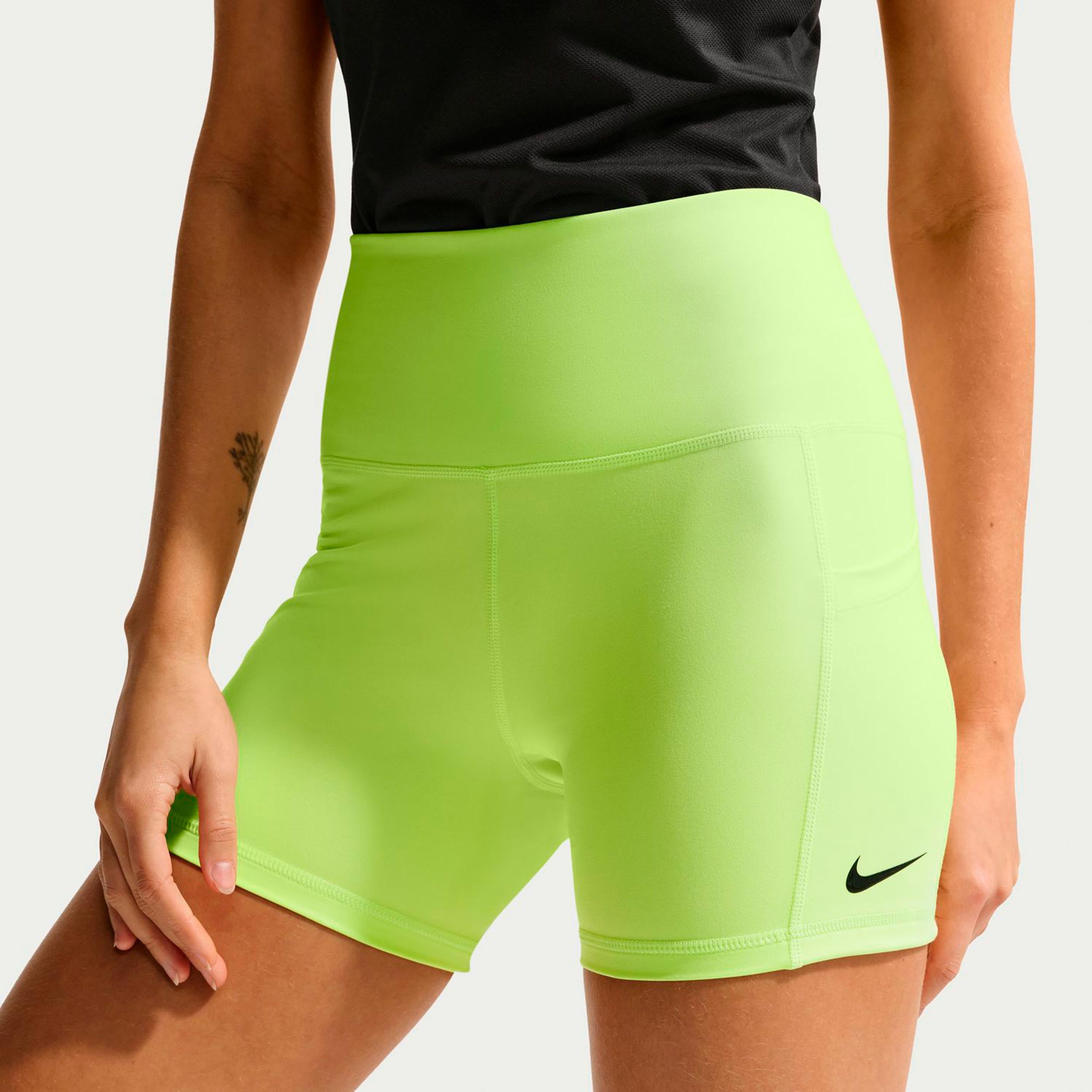 Nike Court Dri-Fit Ball Ball shorts Women-lime