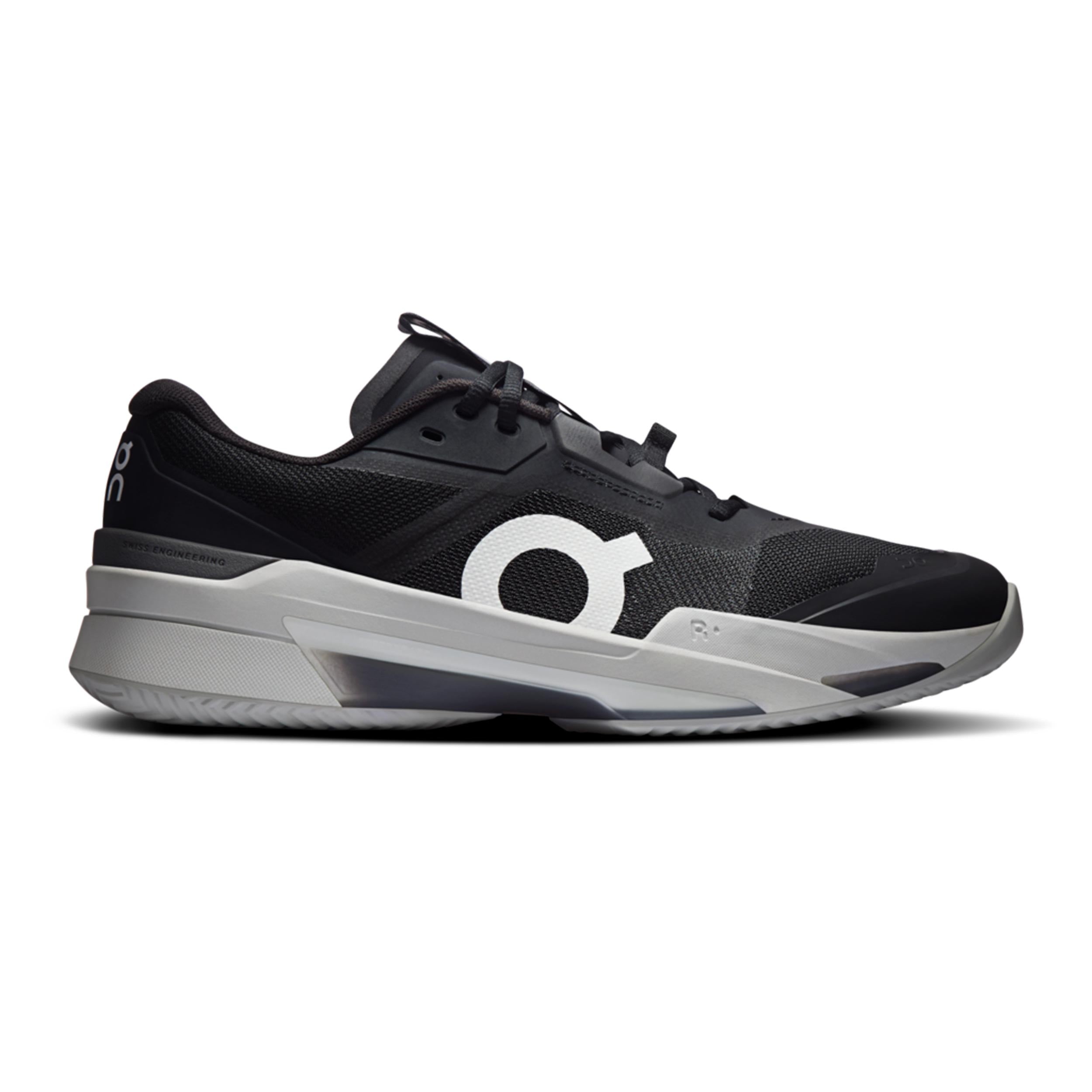 On THE ROGER Pro Fire Clay court shoe Men - black, grey