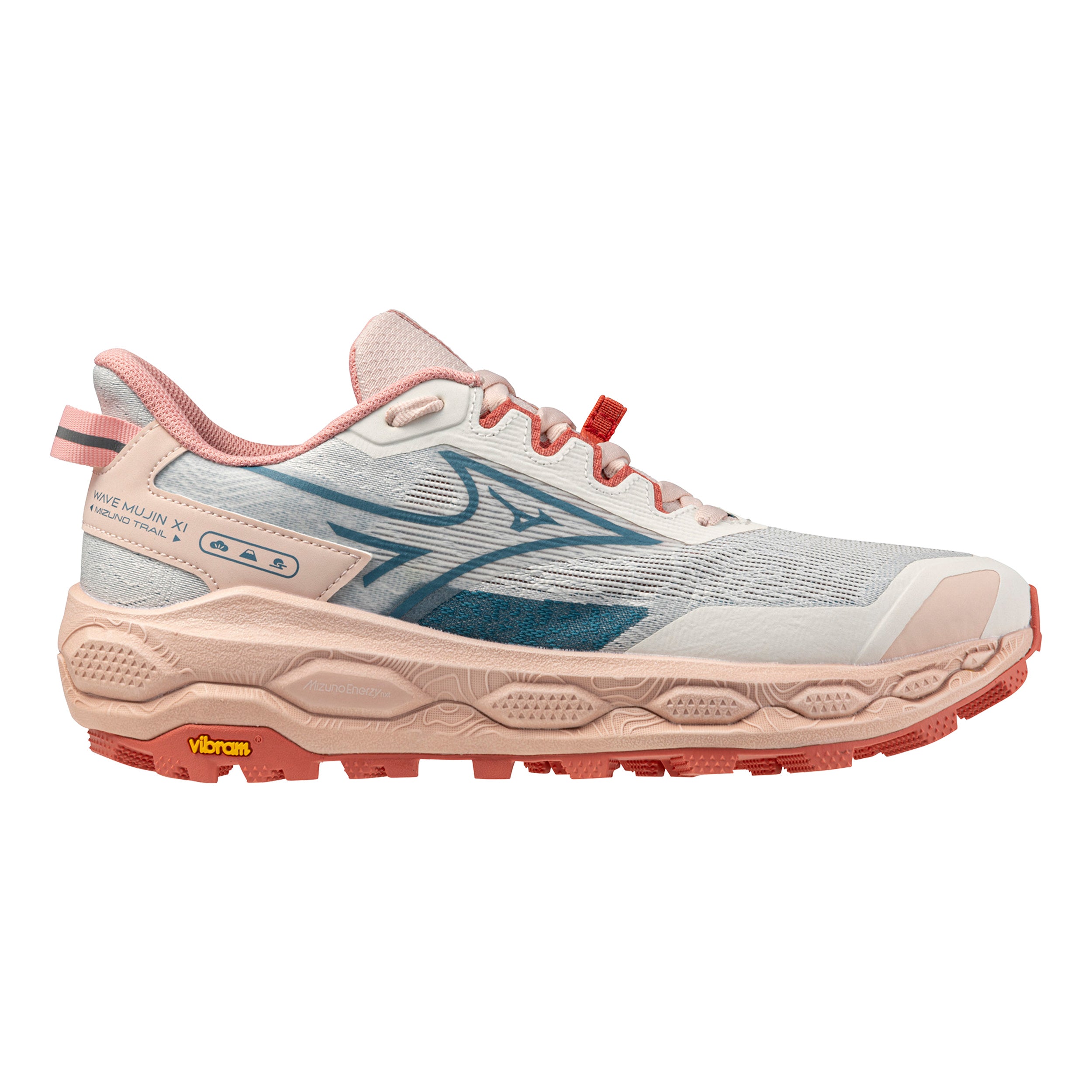 Mizuno Wave Mujin 11                   Trail running shoe Women-white, blue