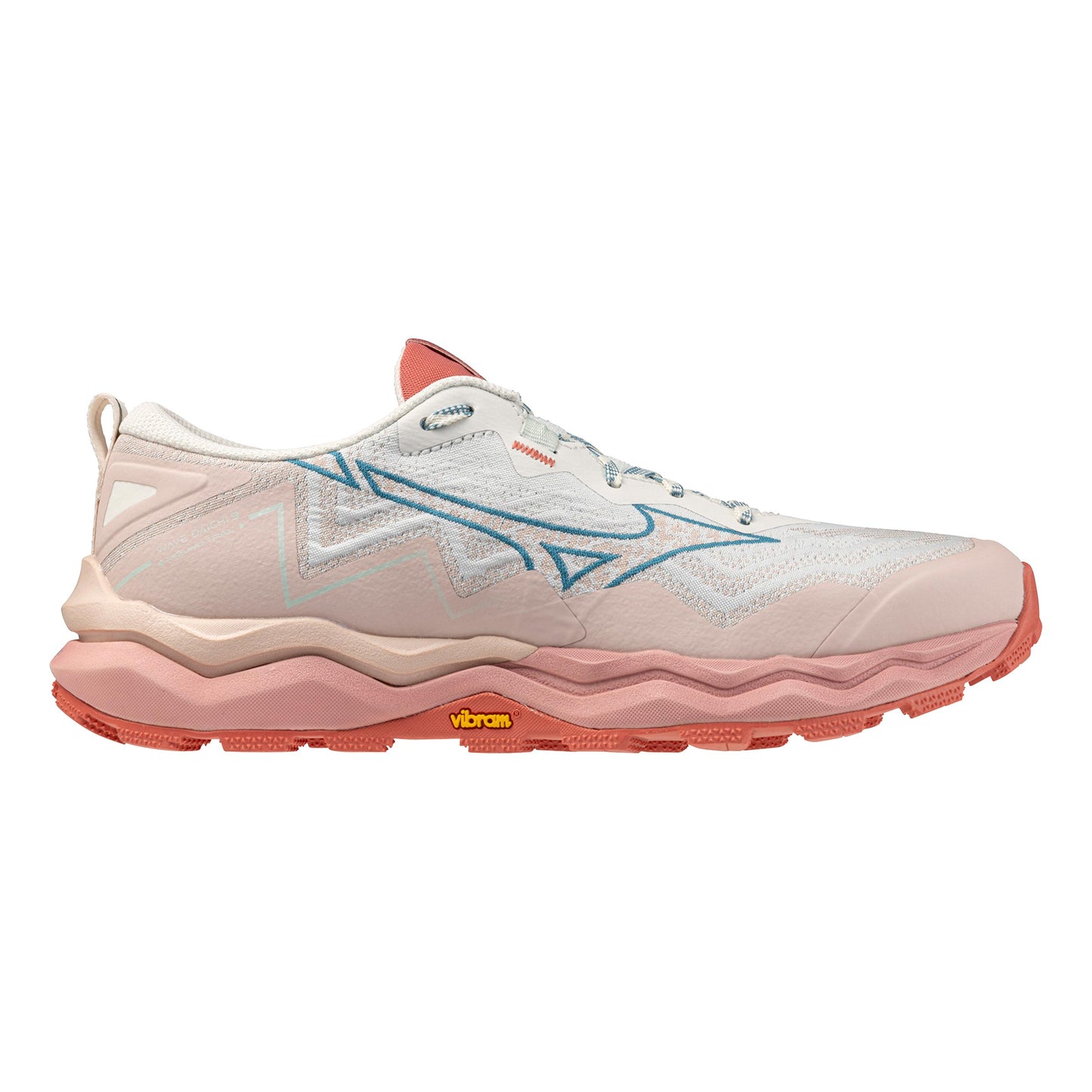Mizuno Wave Daichi 9                   Trailschuh Damen-rosa, blau