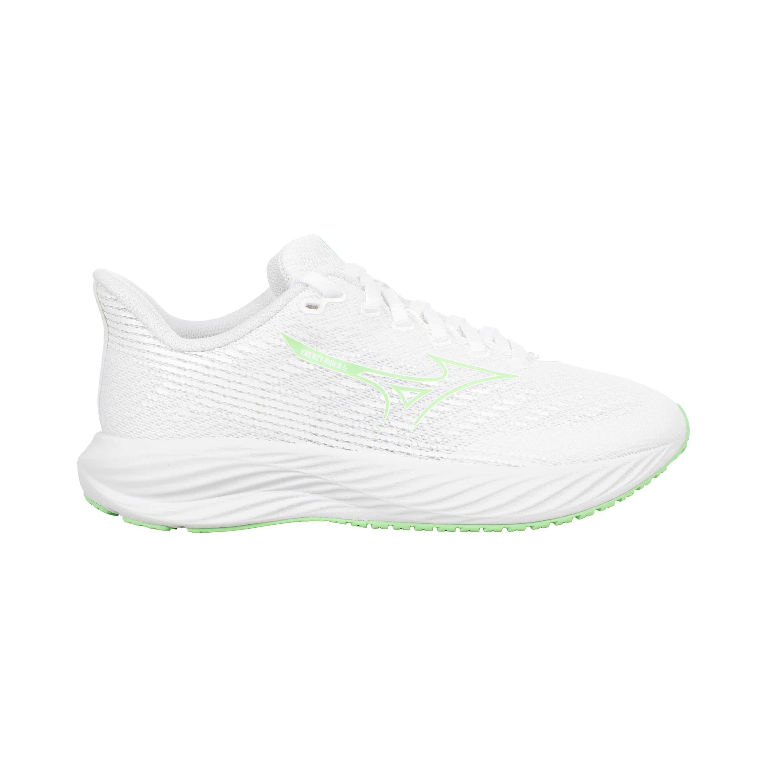 Mizuno Enerzy Rider                    Neutralschuh Kinder-weiß, grün