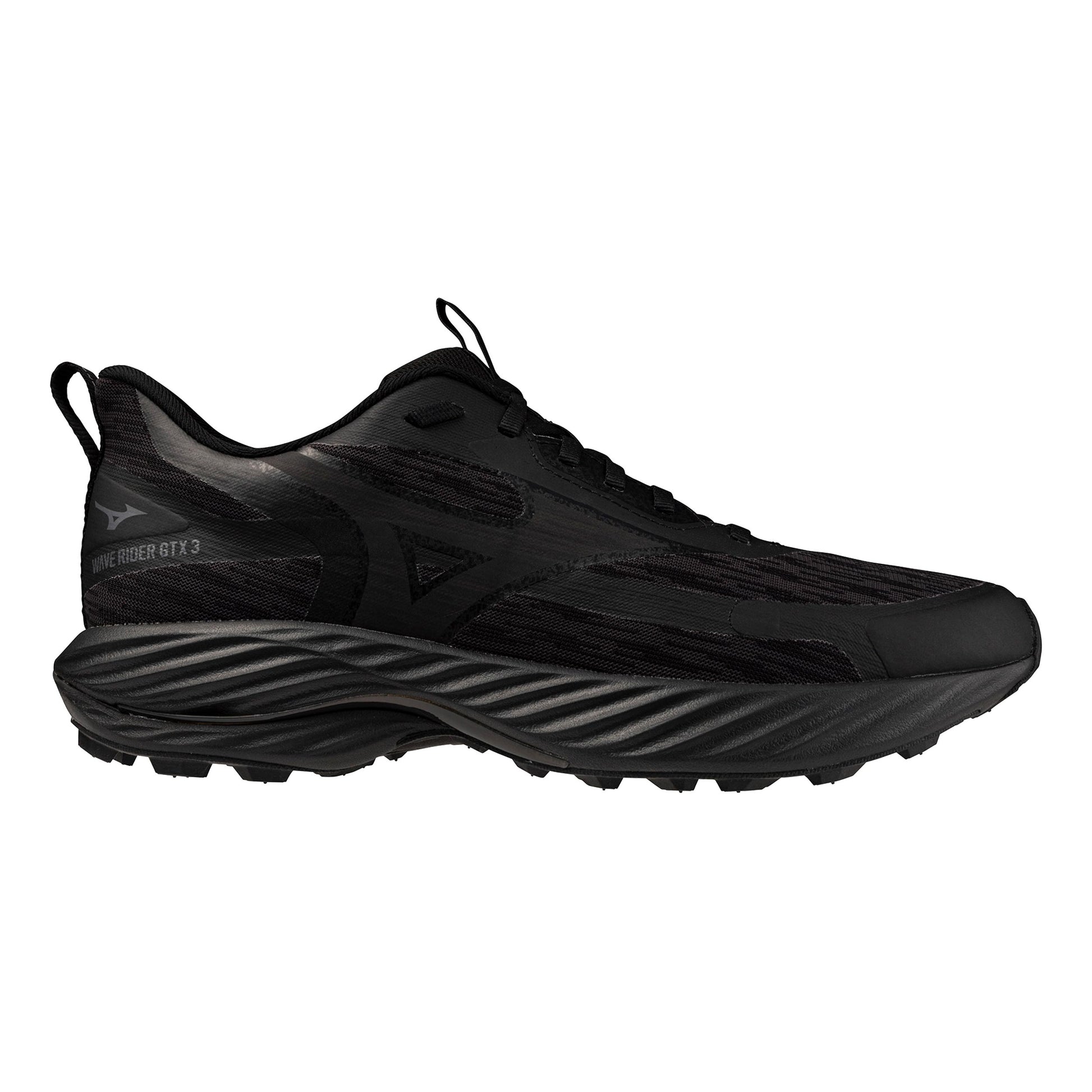 Mizuno Wave Rider GTX 3                Trailschuh Damen-schwarz, schwarz