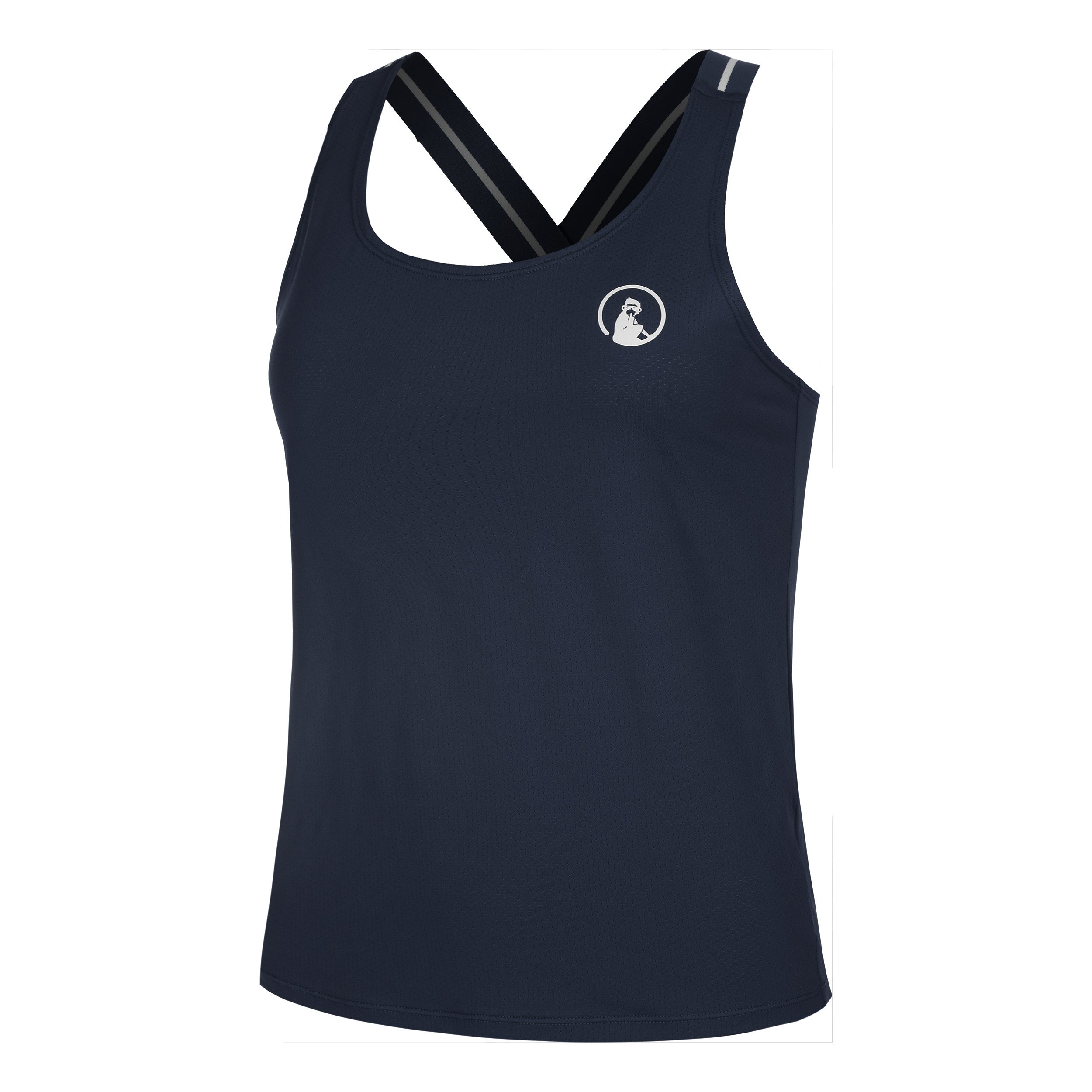 Quiet Please Serve & Volley Tank top Women-dark blue