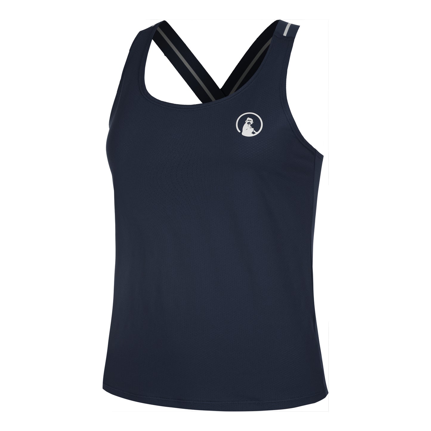Quiet Please Serve & Volley Tank-Top Damen-dunkelblau