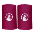 Wristband 2 Pack long - pink, white