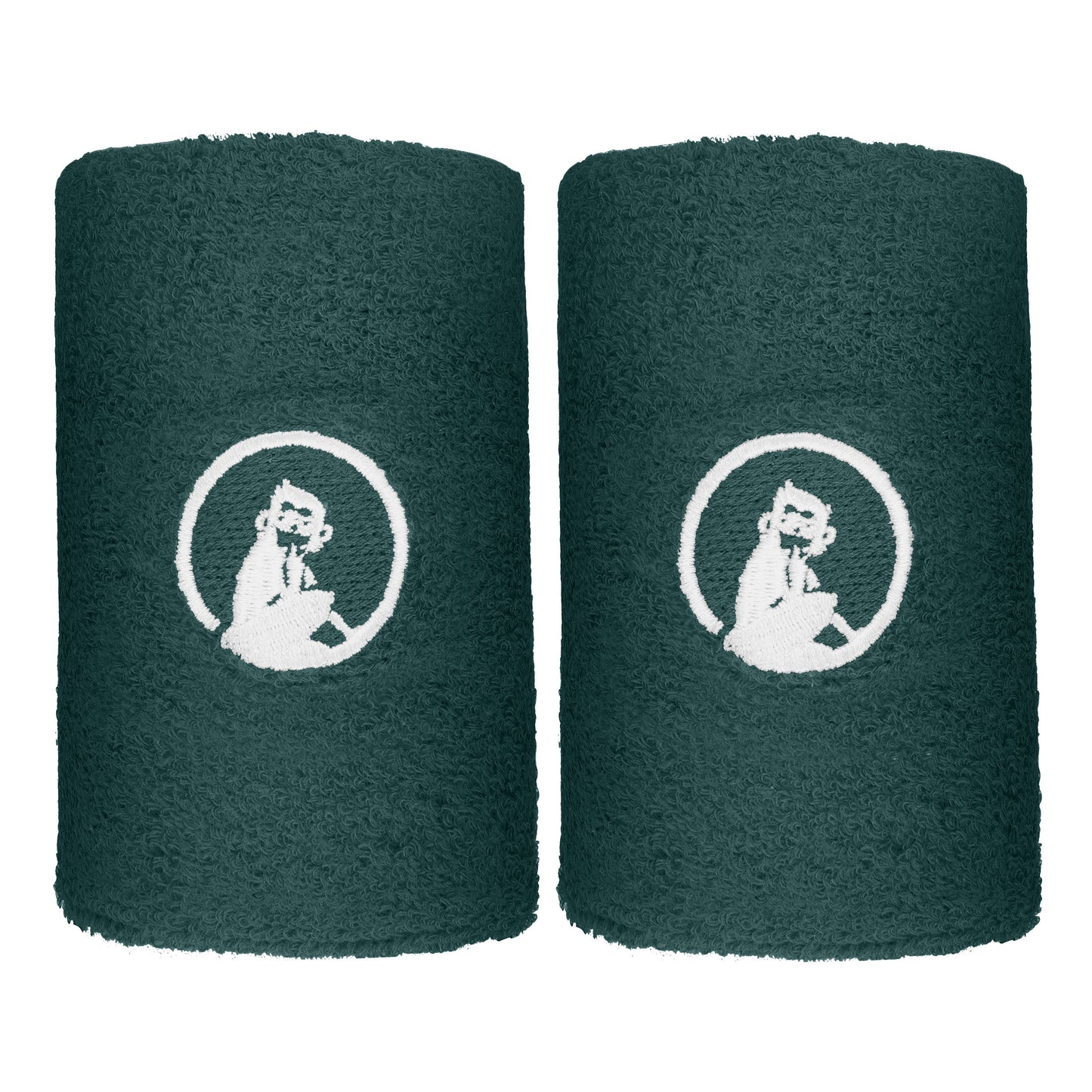 Quiet Please Wristband 2 Pack long - green