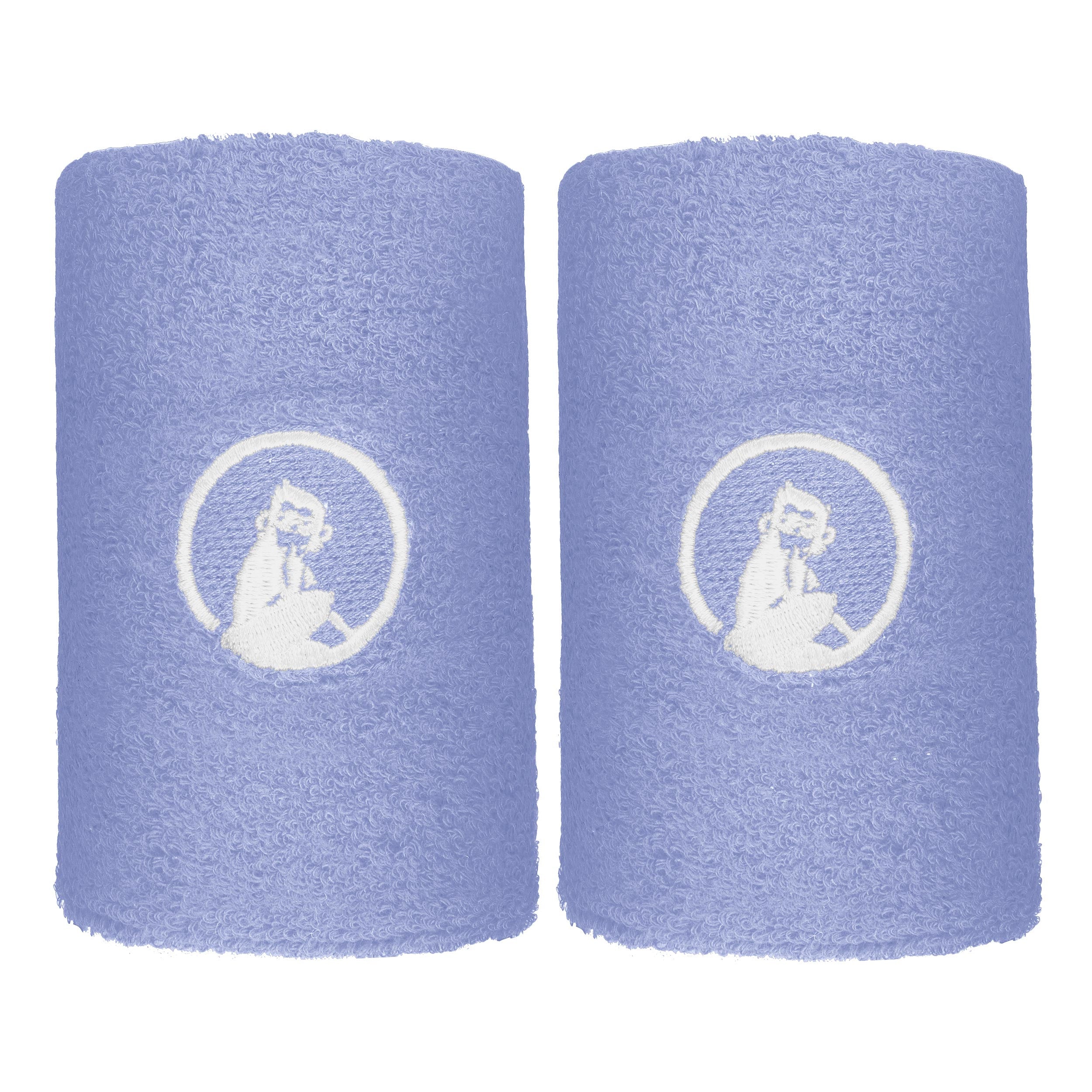 Quiet Please Glow Wristband 2 Pack long - cobalt blue