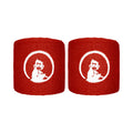 Wristband 2 Pack short - red, white