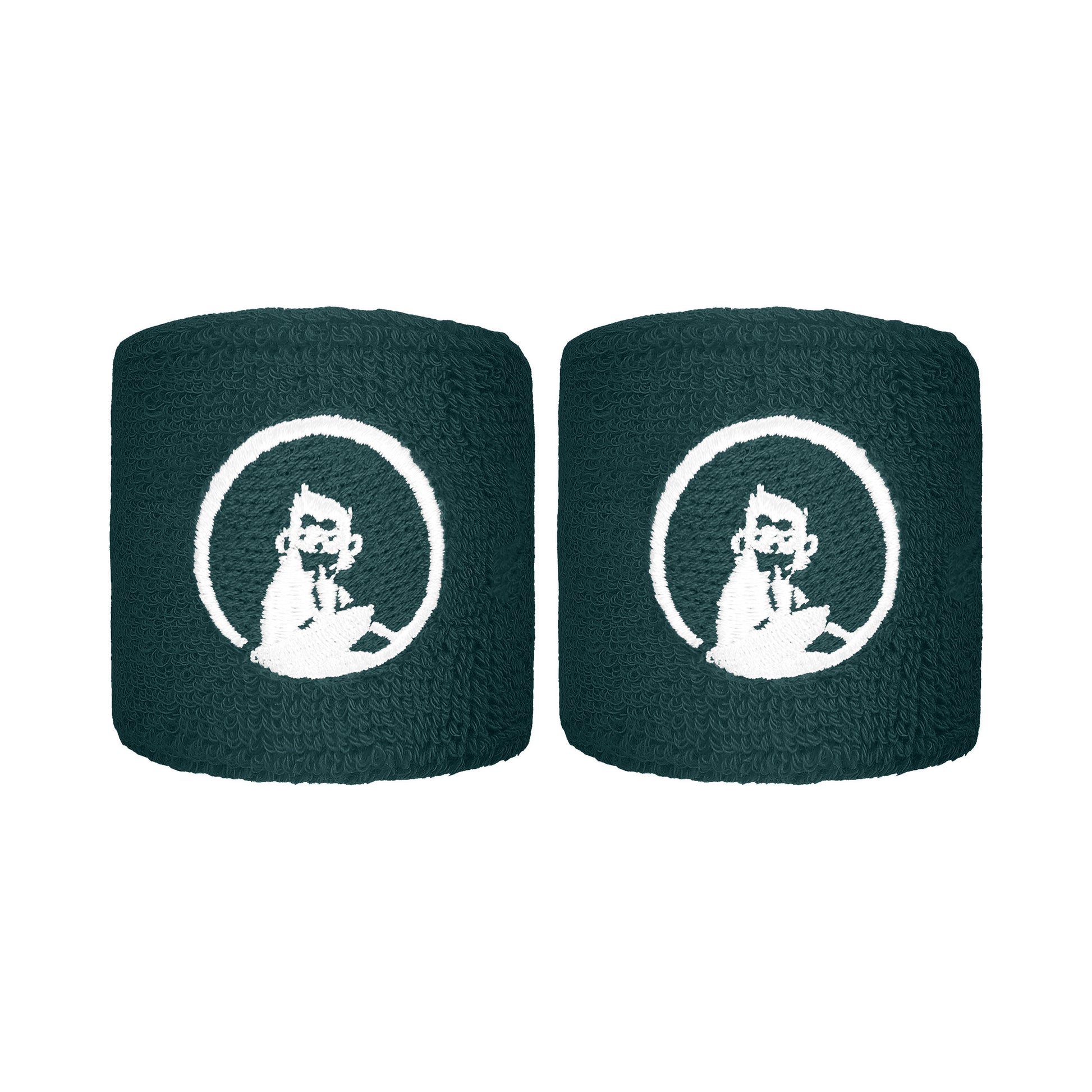Quiet Please Wristband 2 Pack short - green