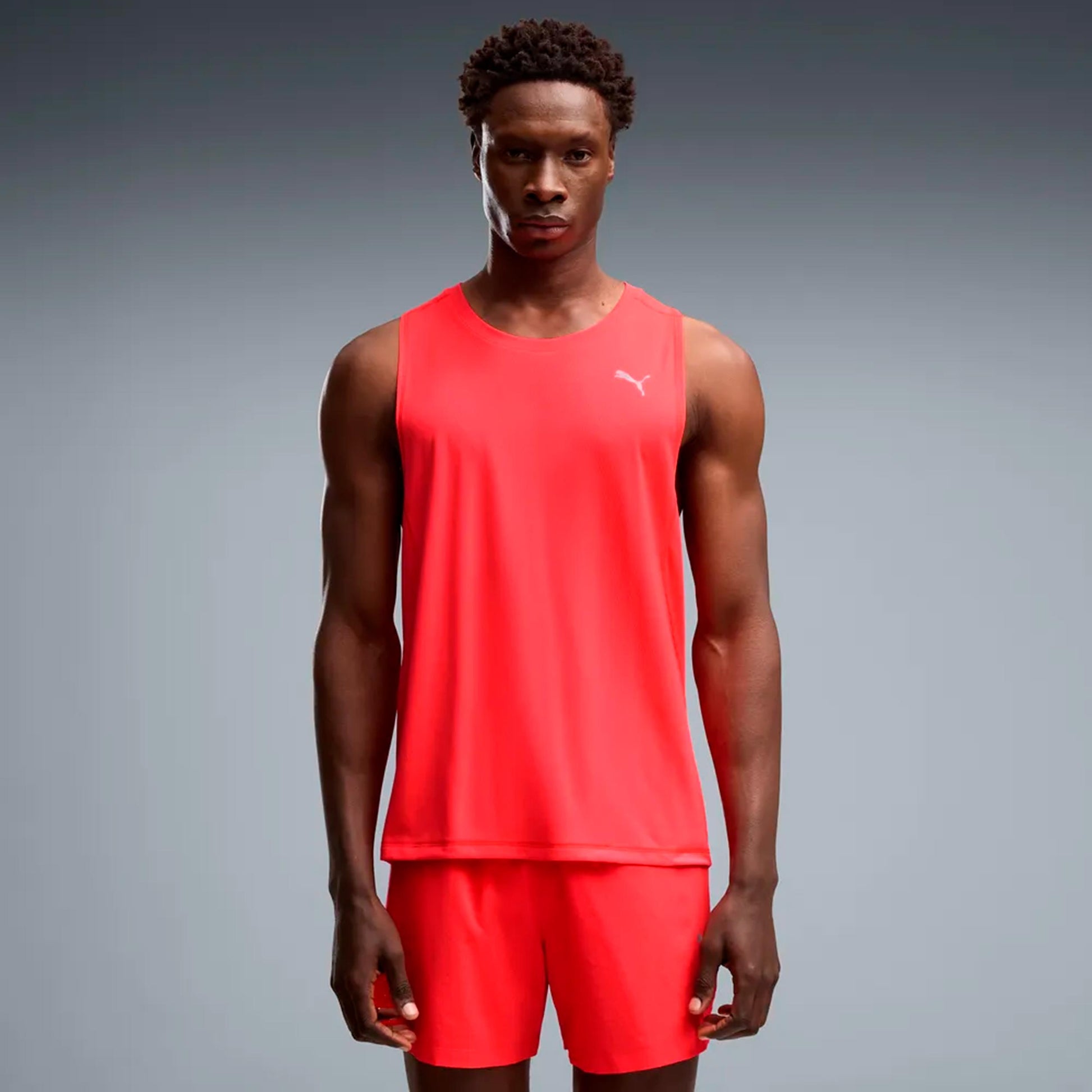 Puma Velocity  Running shirt Men - red
