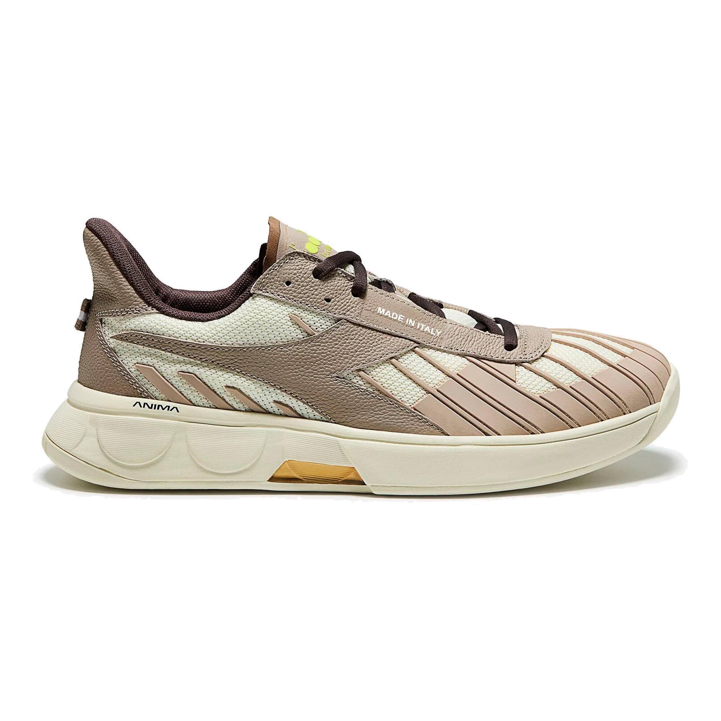 Diadora B. Elite Star Made in Italy All court shoe Unisex - beige, brown