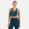Seamless Medium Padded Sport  Sport-BH Damen - petrol