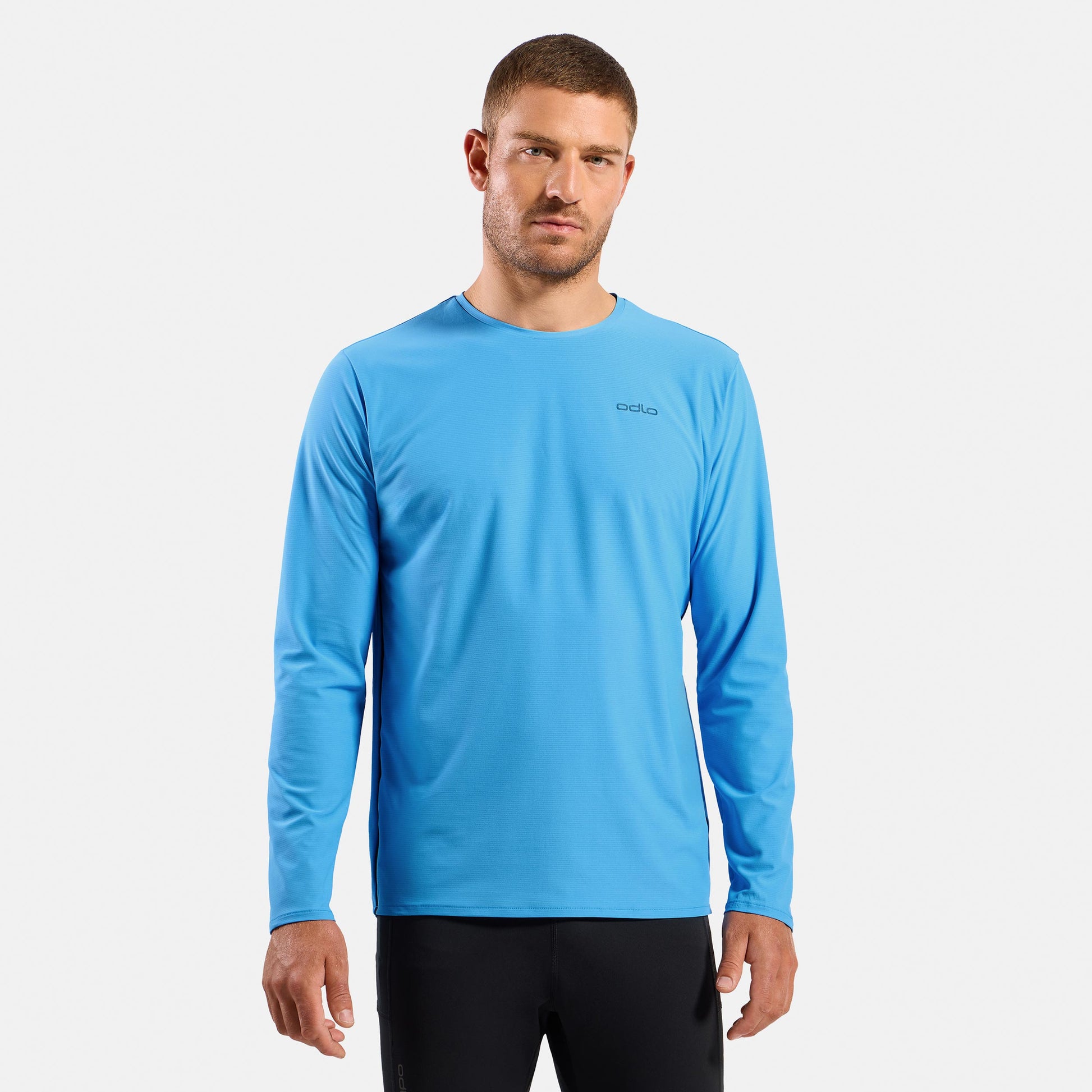 Odlo Zeroweight Chill-Tec  Running shirt Men - light blue