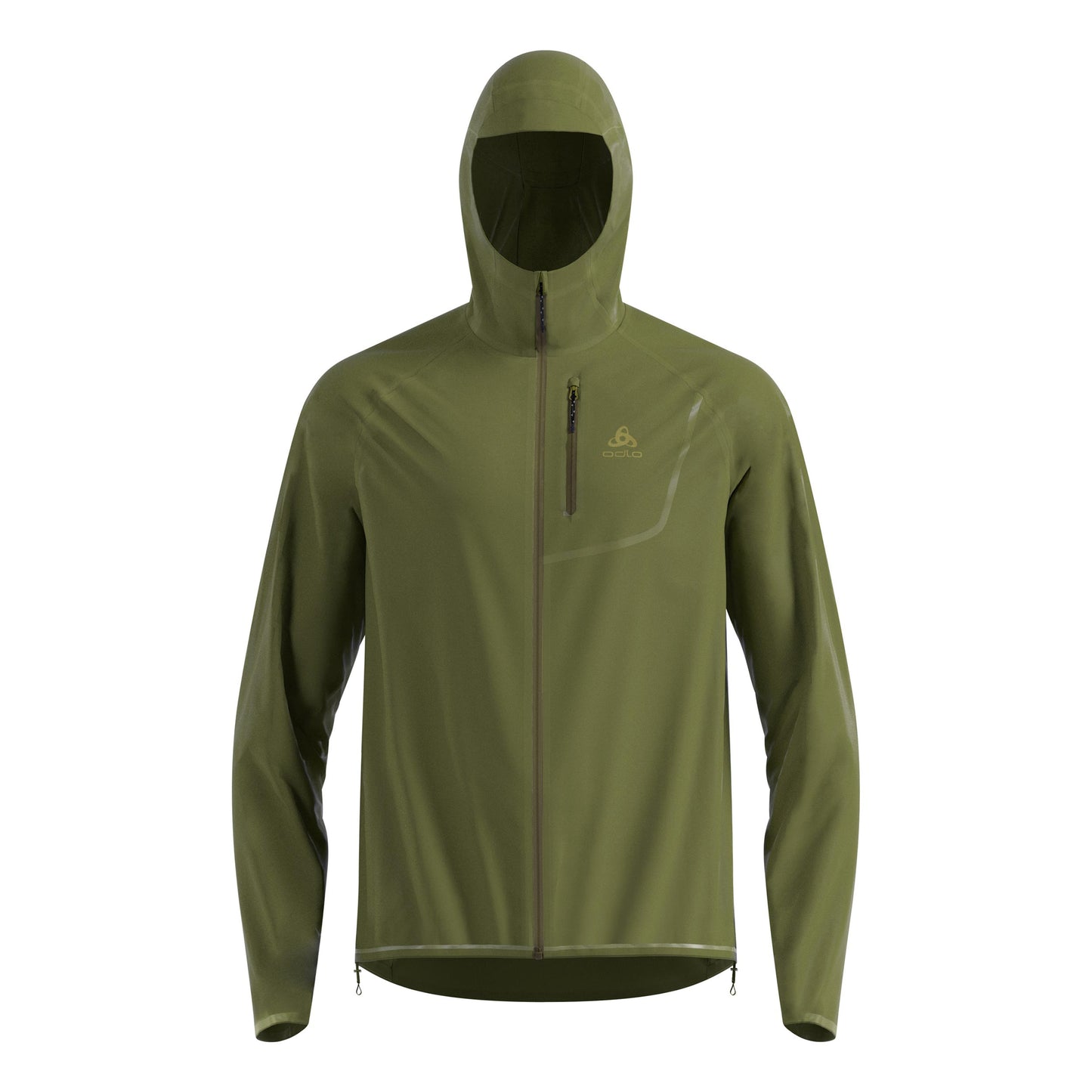 Odlo Zeroweight Dual Dry PK Waterproof Laufjacke Herren-grün