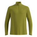 Essential 1/2 Zip Running shirt Men-green