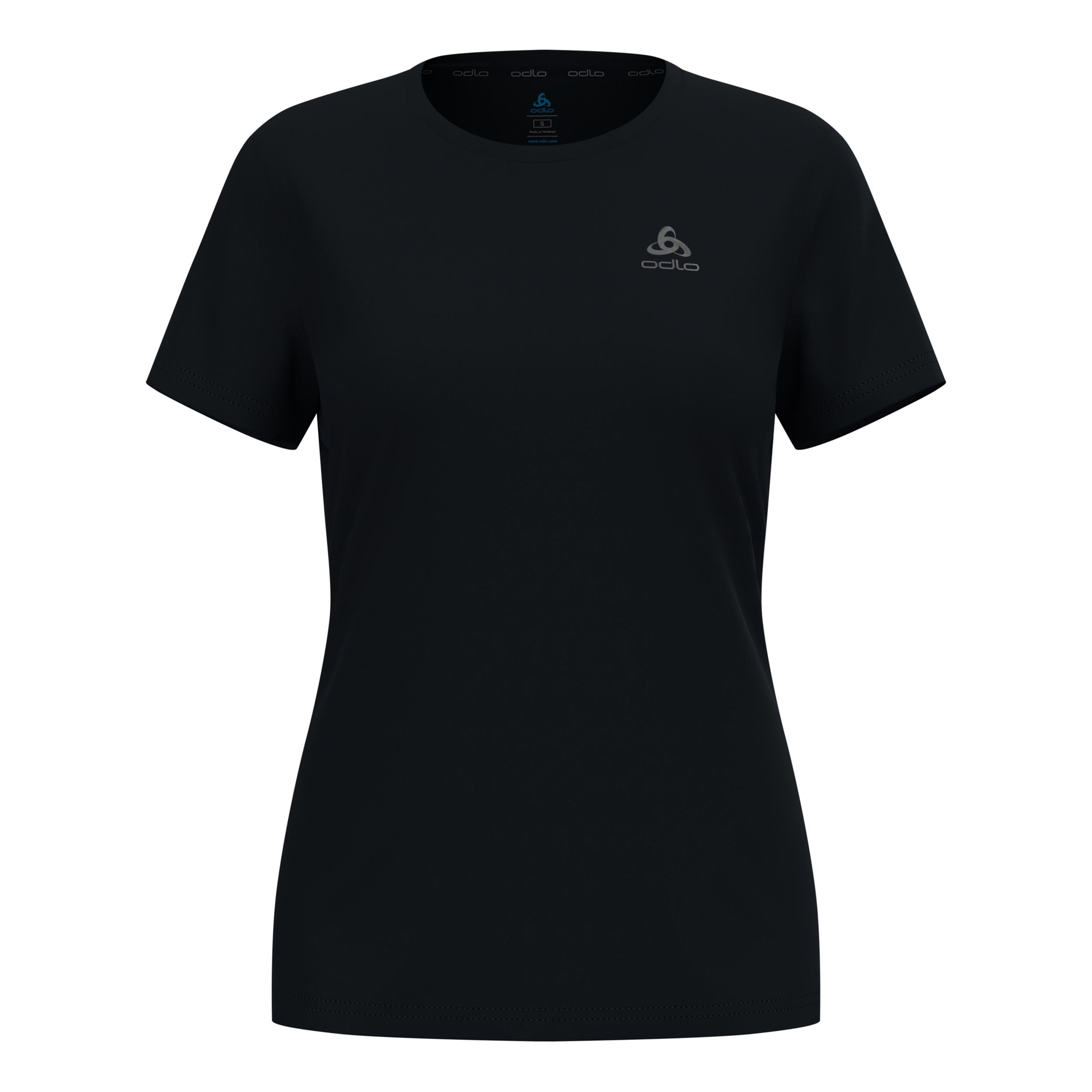 Odlo Essential Laufshirt Damen-schwarz