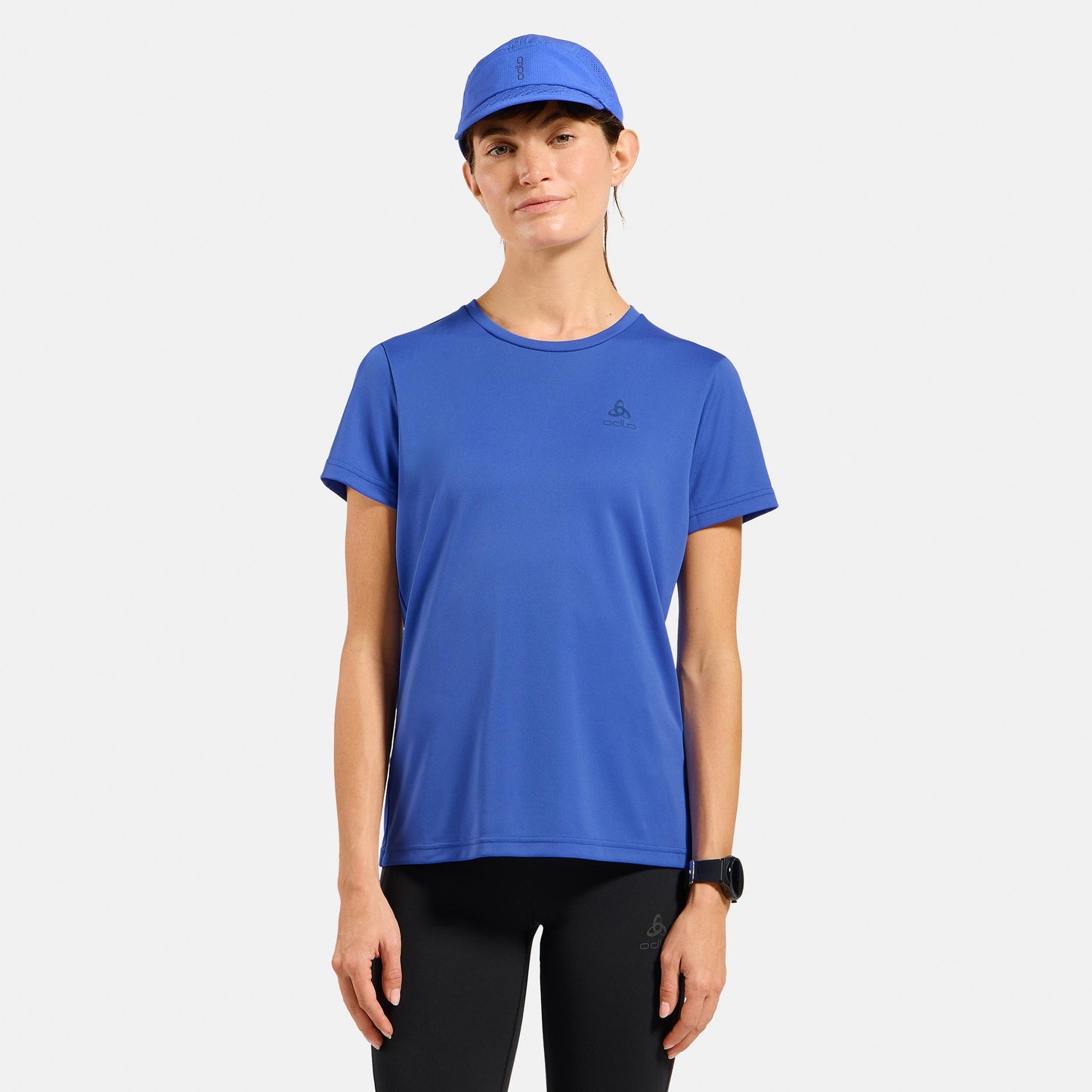 Odlo Essential Laufshirt Damen-blau