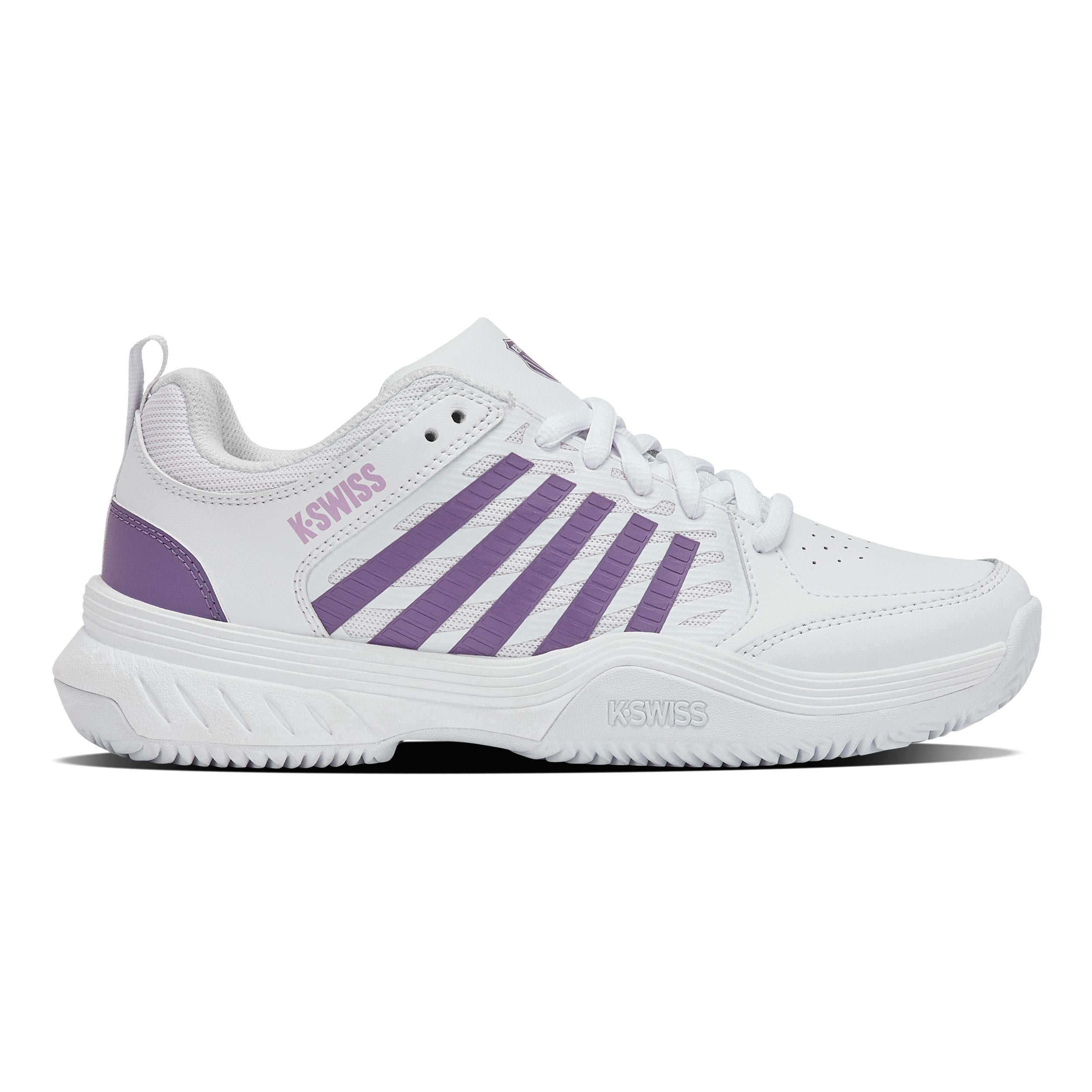 K-Swiss Court Express 2 Clay court shoe Women - white, lavender