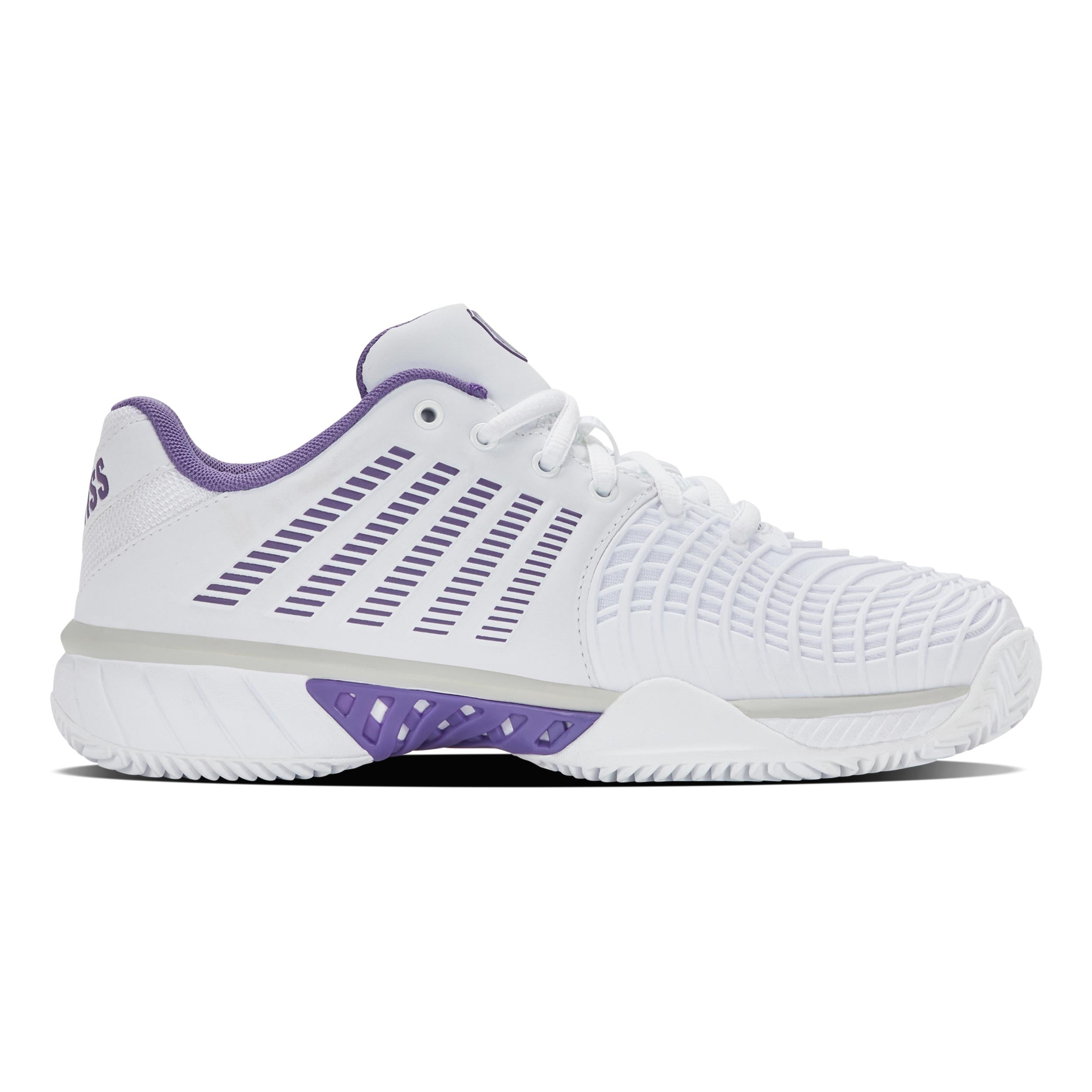 K-Swiss Express Light 3 Clay court shoe Women - white, lavender