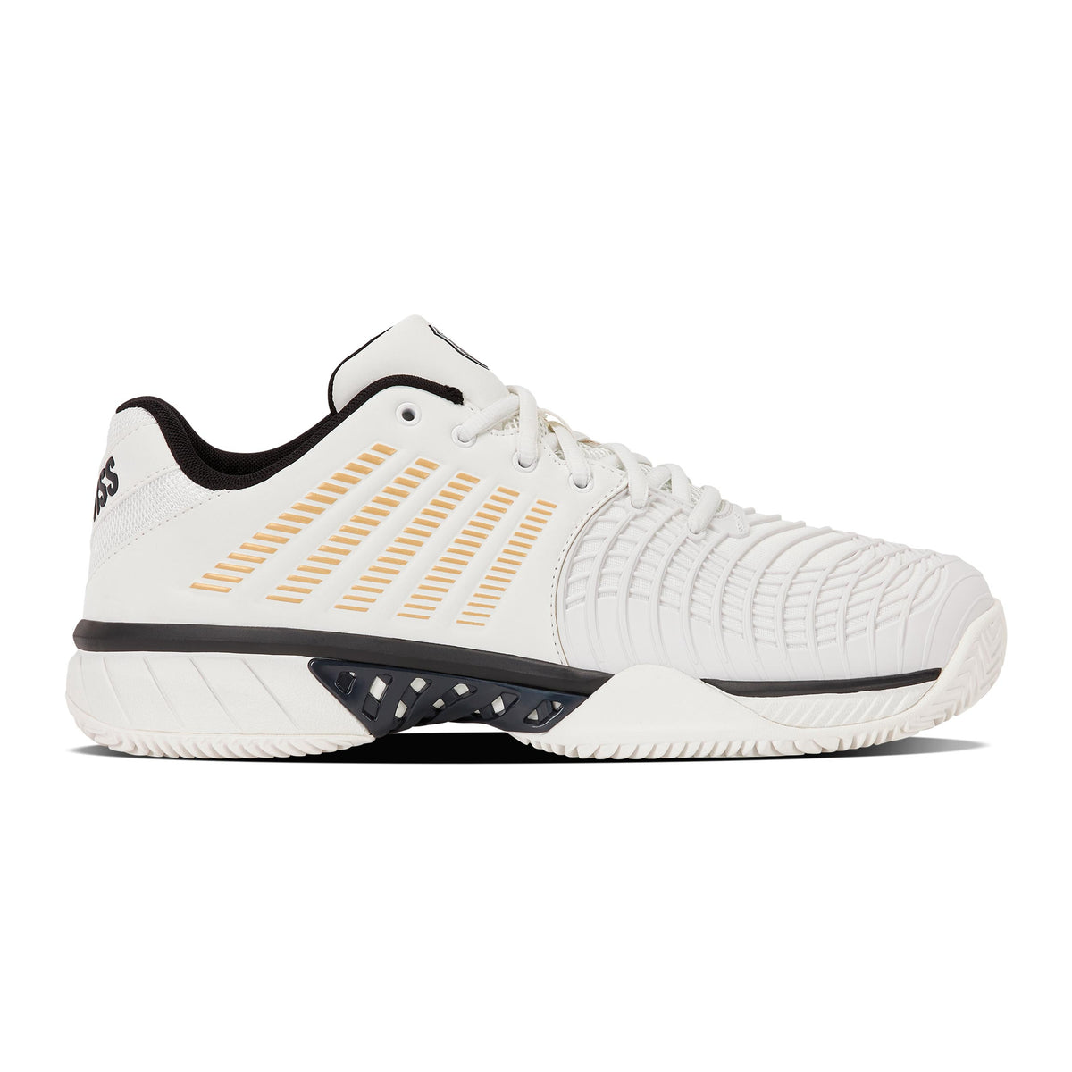 K-Swiss Express Light 3 Sandplatzschuh Herren - weiß, gold