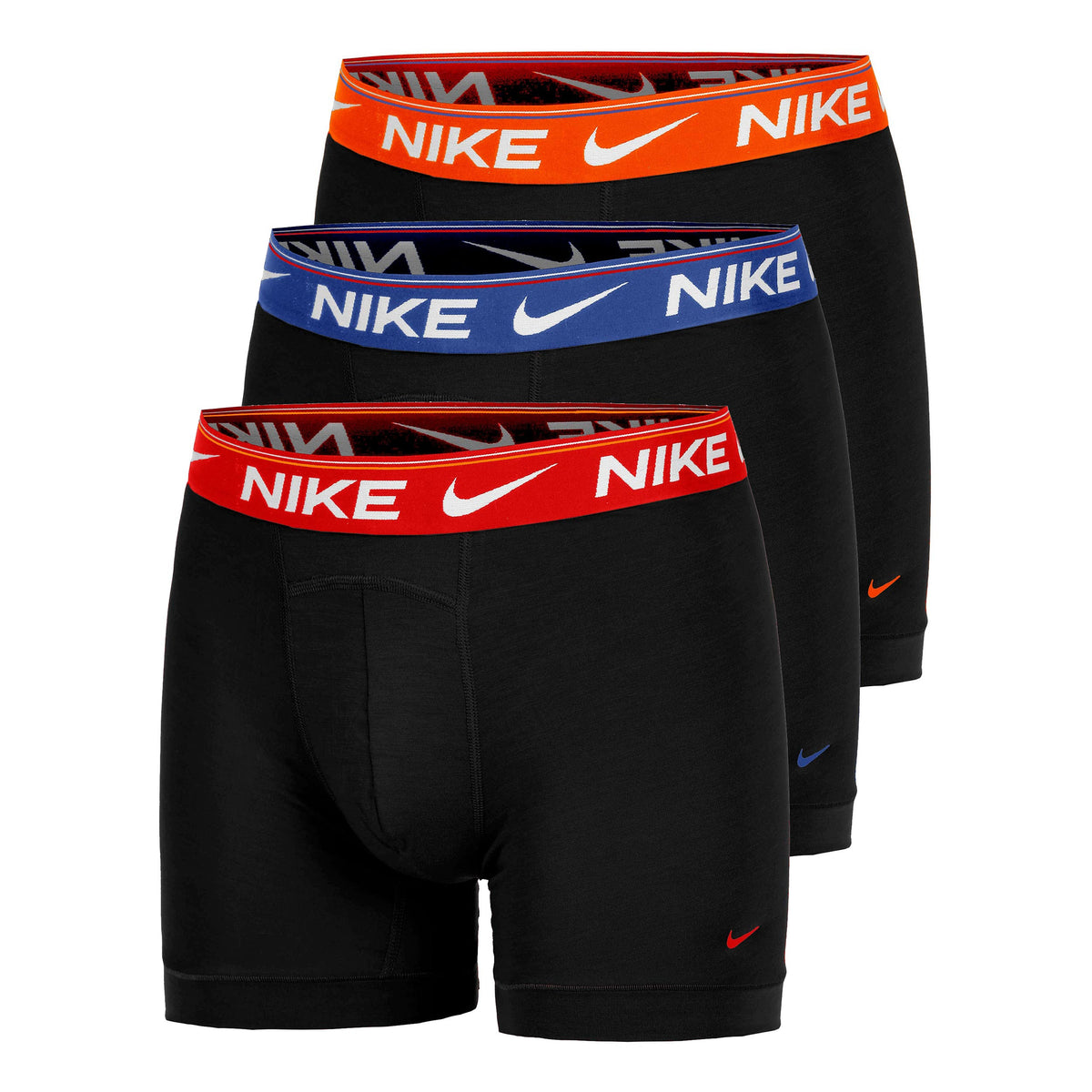 Nike Ultra Comfort Boxer Short 3er Pack Herren - mehrfarbig, schwarz