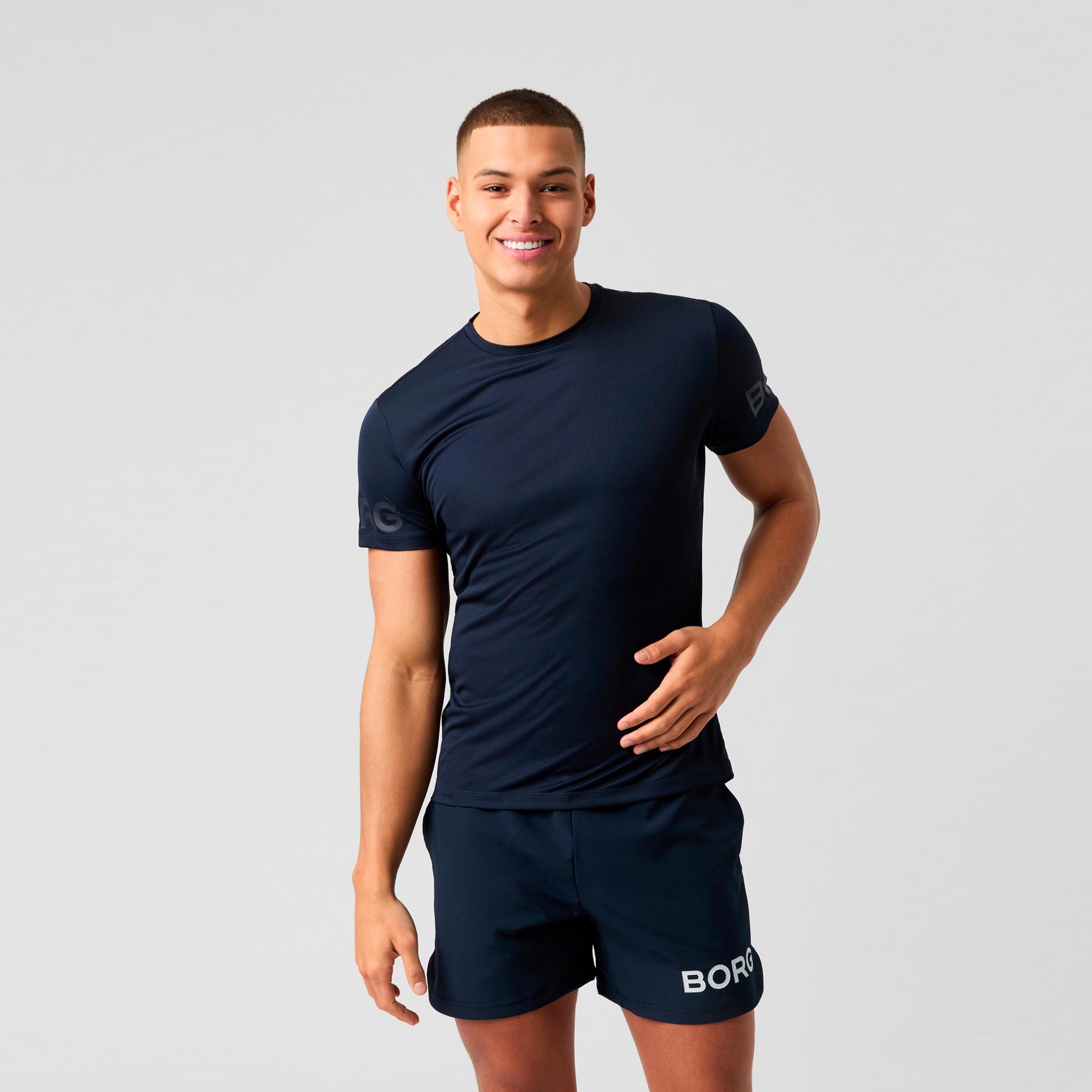 Björn Borg Light T-Shirt Men - midnight blue