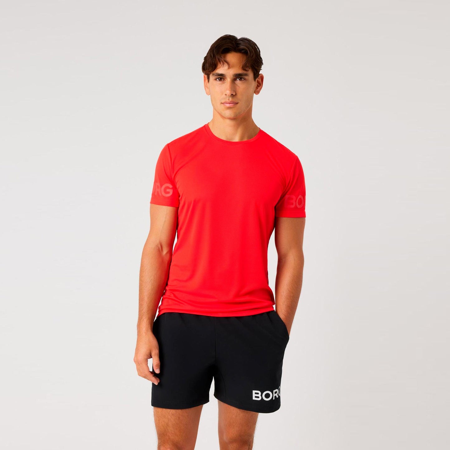 Björn Borg Light T-Shirt Herren - rot