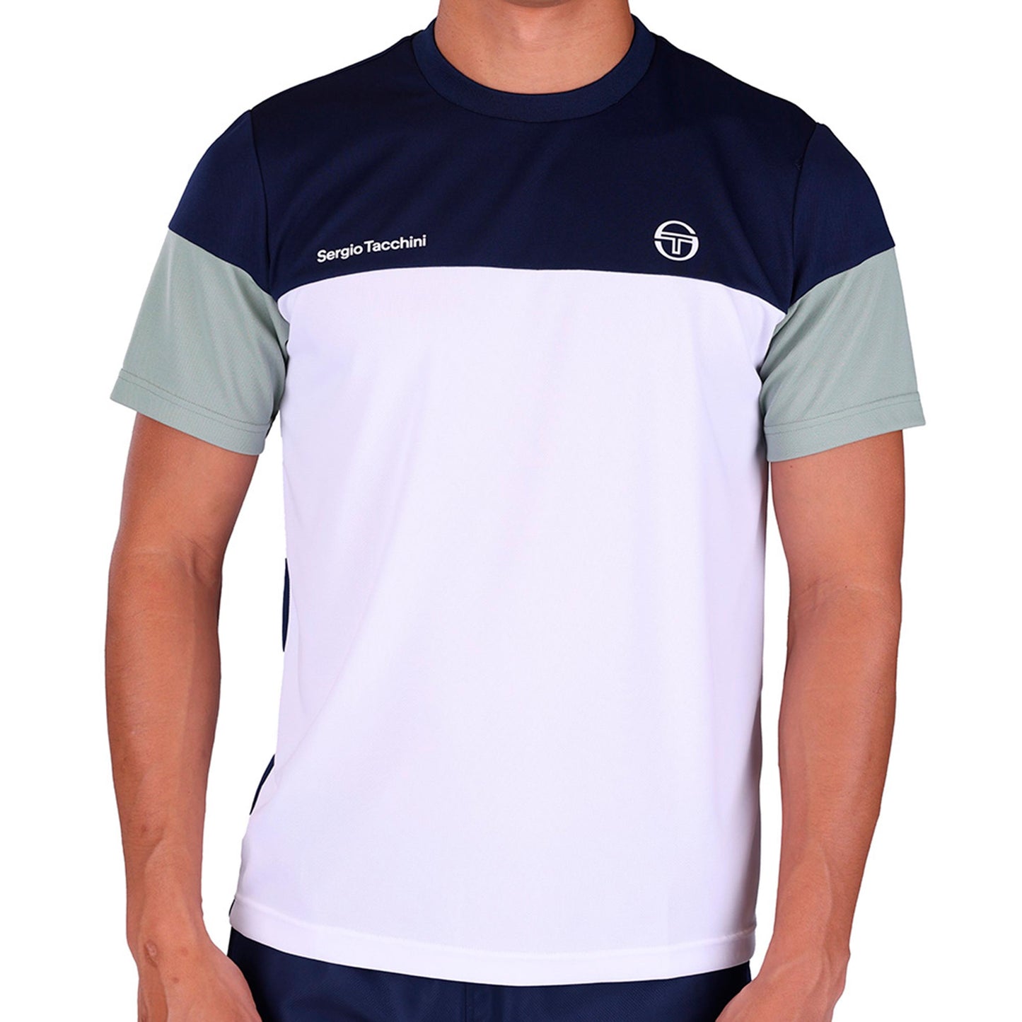 Sergio Tacchini Prave T-Shirt Herren - dunkelblau, weiß