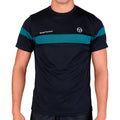 Leone PL T-Shirt Herren - schwarz, petrol