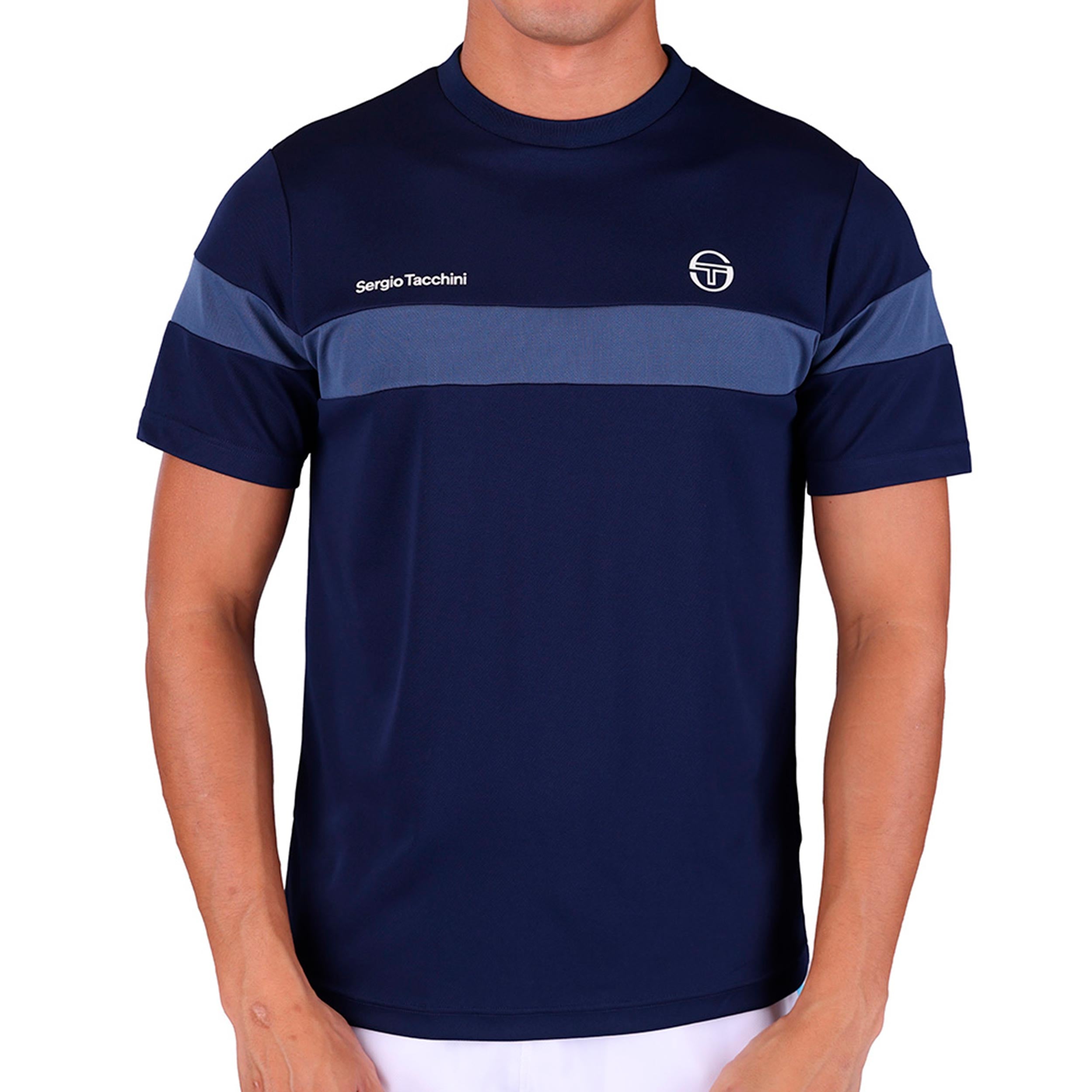 Sergio Tacchini Leone PL T-Shirt Herren - dunkelblau, blaugrau