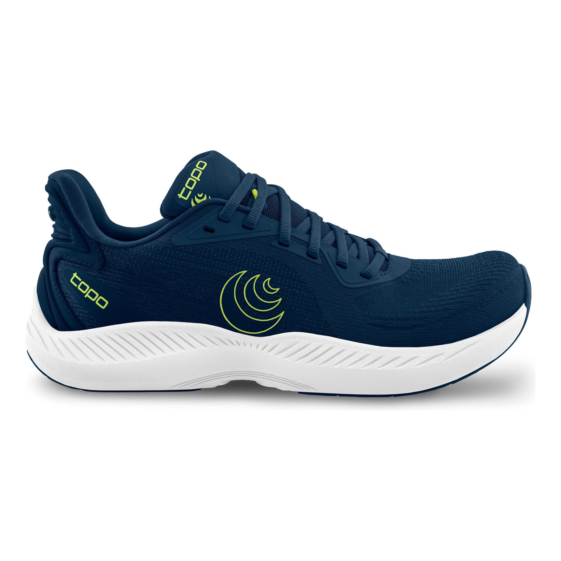 TOPO ATHLETIC Fli-Lyte 6 Neutral running shoe Men - dark blue, lime