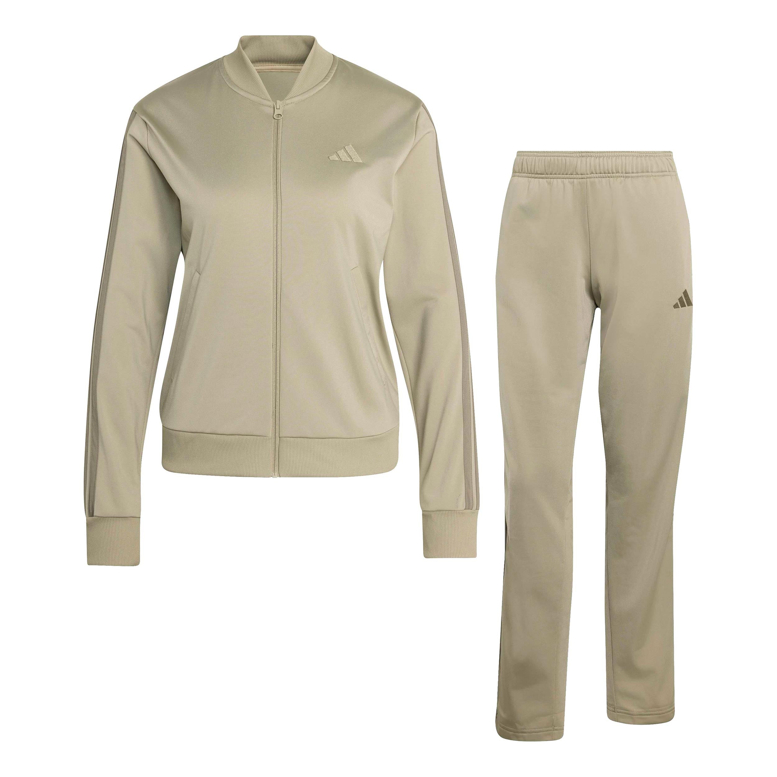 adidas 3Stripes Dayready Trainingsanzug Damen - beige