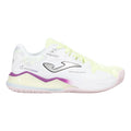 Spin Padelschuh Damen - weiß, limette