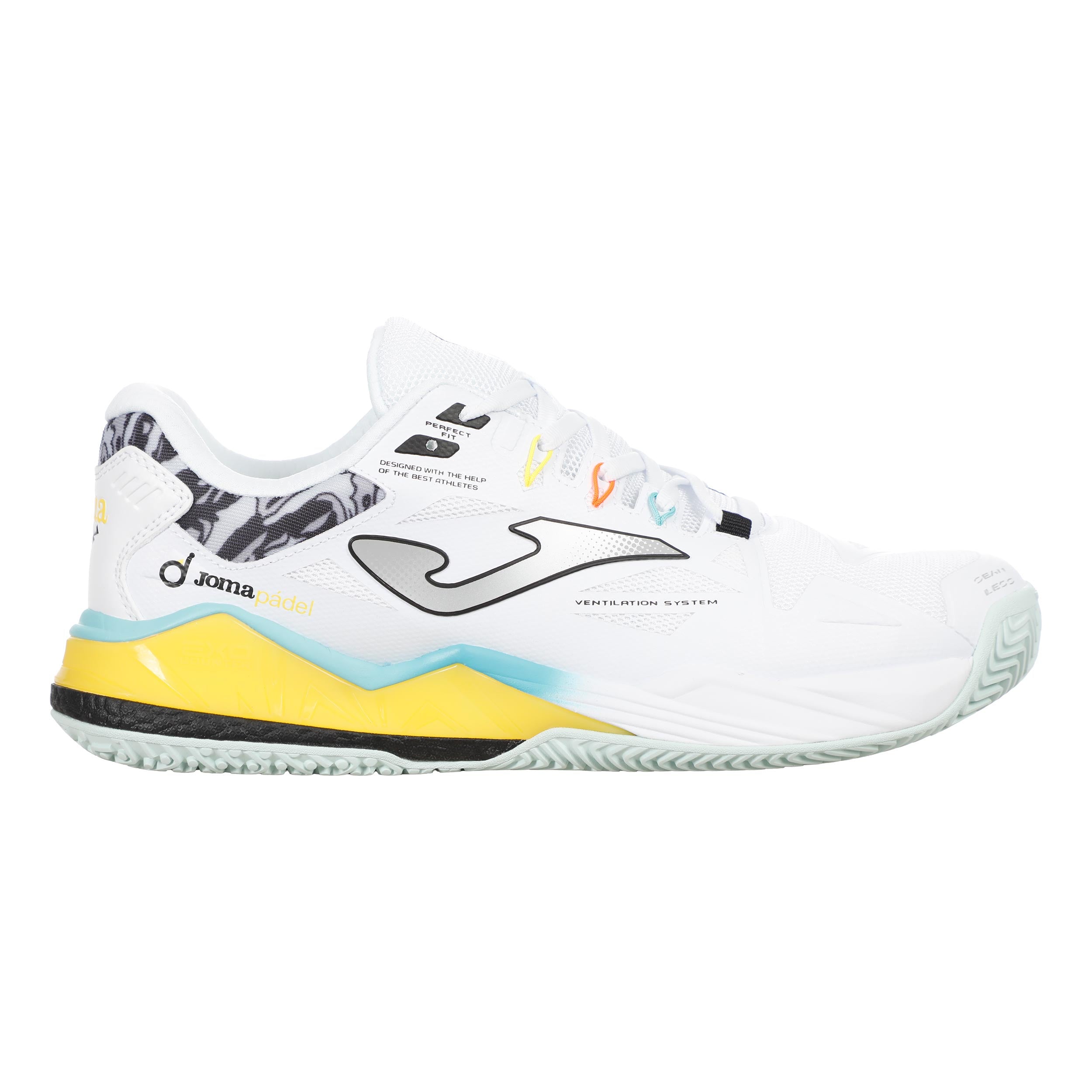Joma Spin Padel shoe Men - white