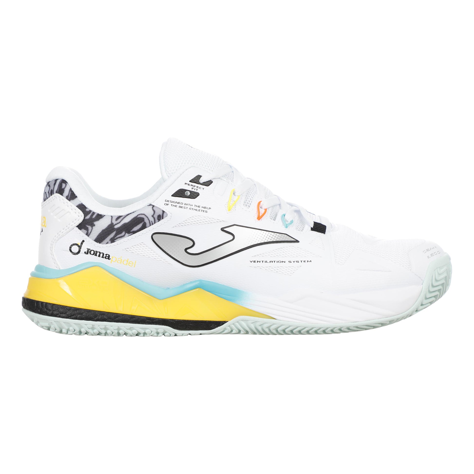 Joma Spin Padel shoe Men - white