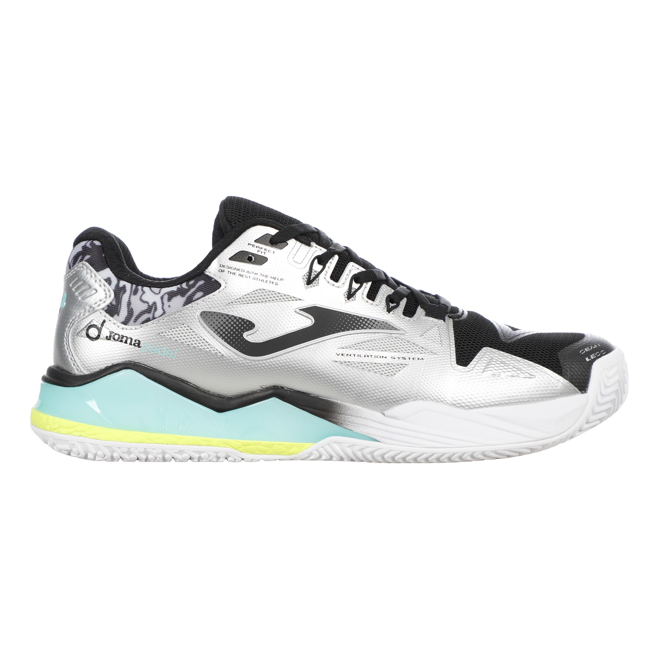 Joma Spin Padel shoe Men - silver
