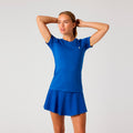 Ace Slim T-Shirt Women - cobalt blue