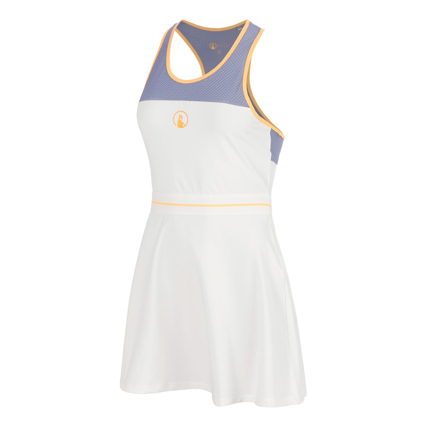 Quiet Please Glow Racerback Kleid Damen - creme