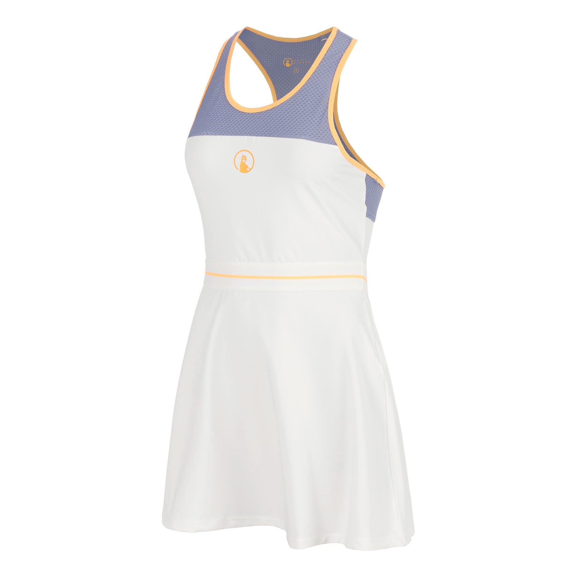 Quiet Please Glow Racerback Kleid Damen - creme