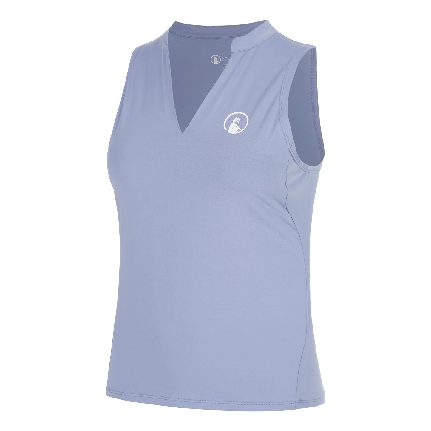 Quiet Please Glow Slice Tank Top Women - blue