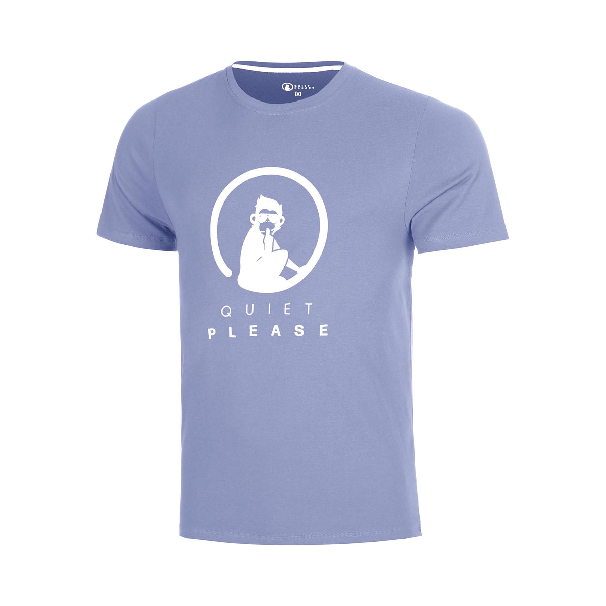 Quiet Please Glow Advantage Logo T-Shirt Boys - blue