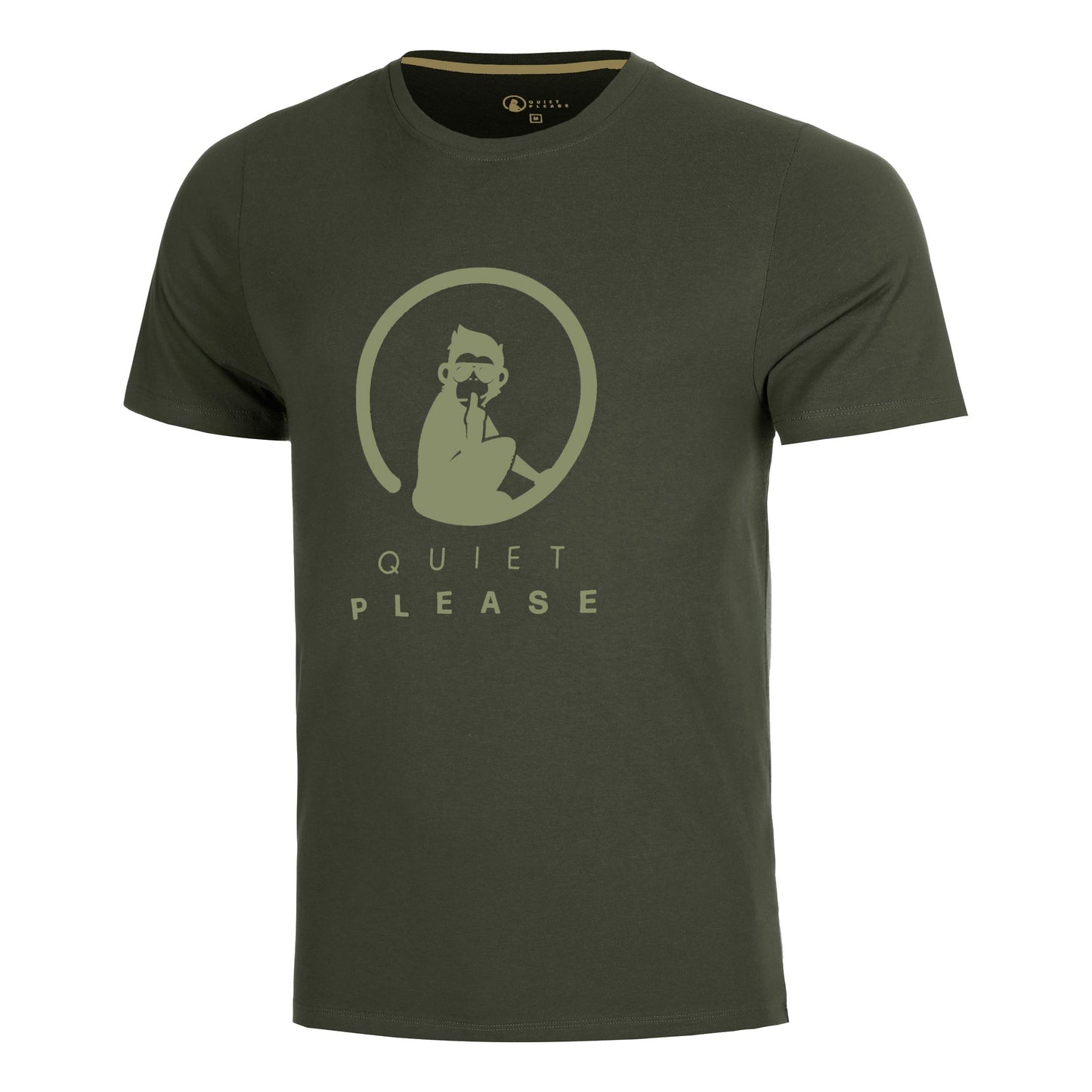 Quiet Please Memories Training T-Shirt Men - dark green