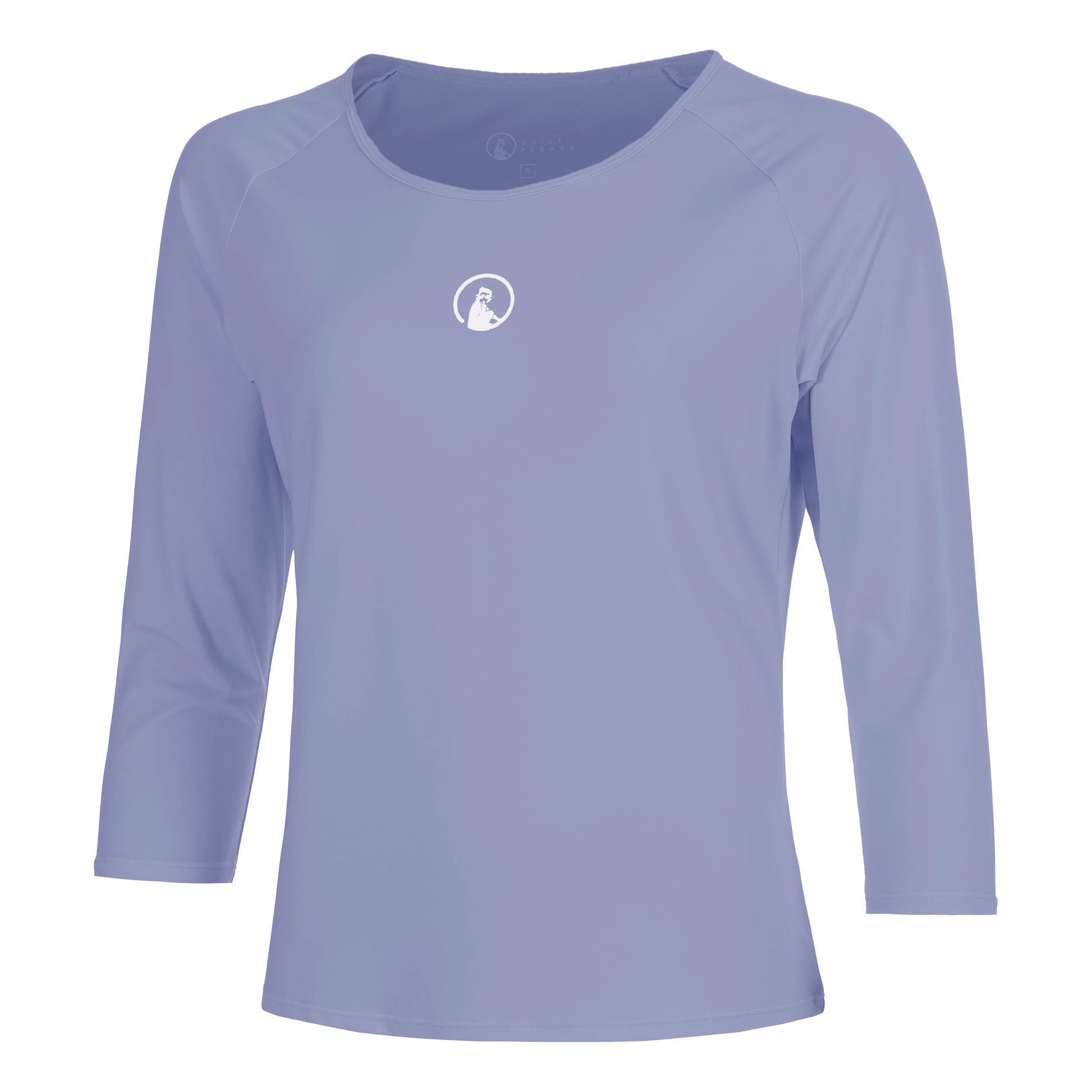Quiet Please Glow Mixed Long sleeve Women - blue
