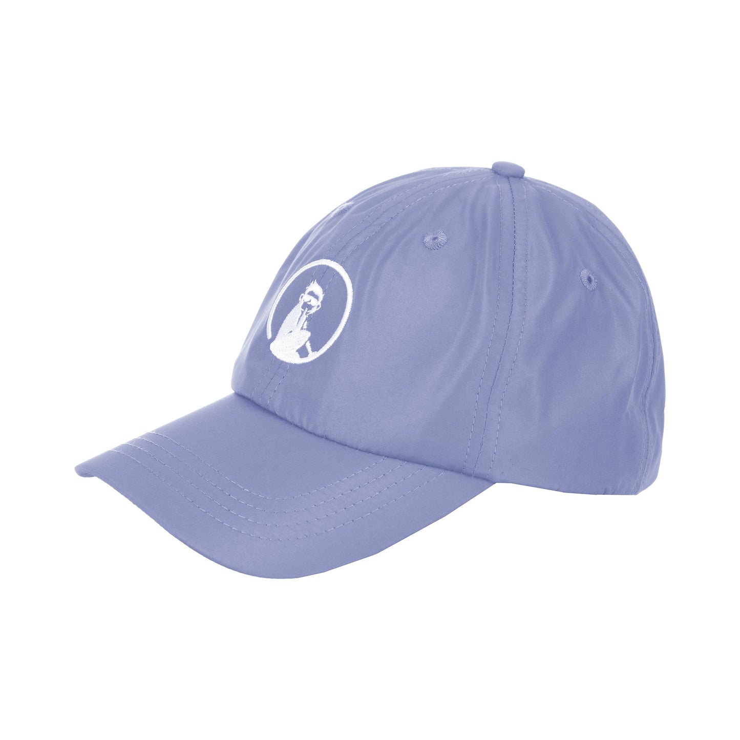 Quiet Please Glow Court Cap Unisex - blue