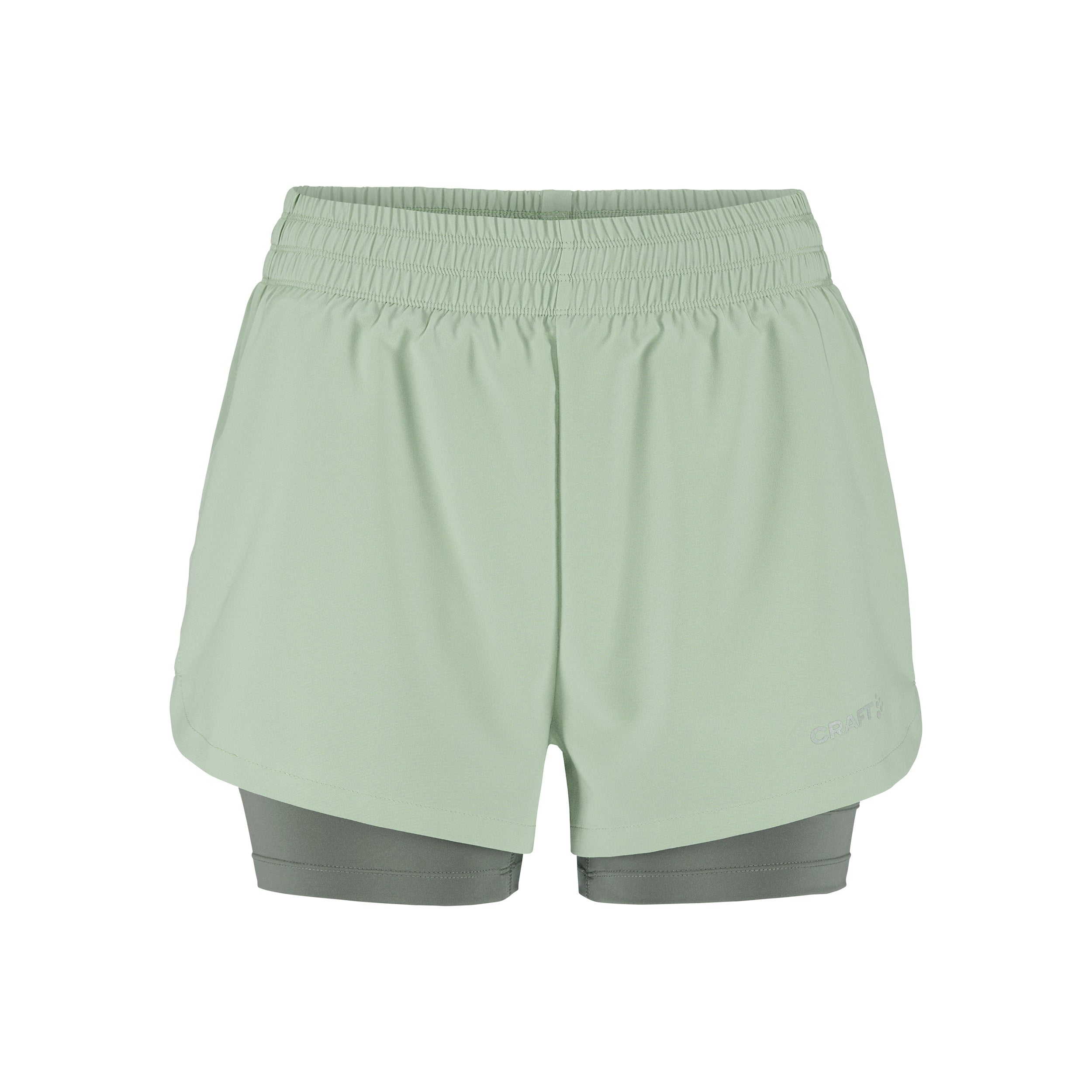 Craft ADV Essence 2in1 Running shorts Women - green